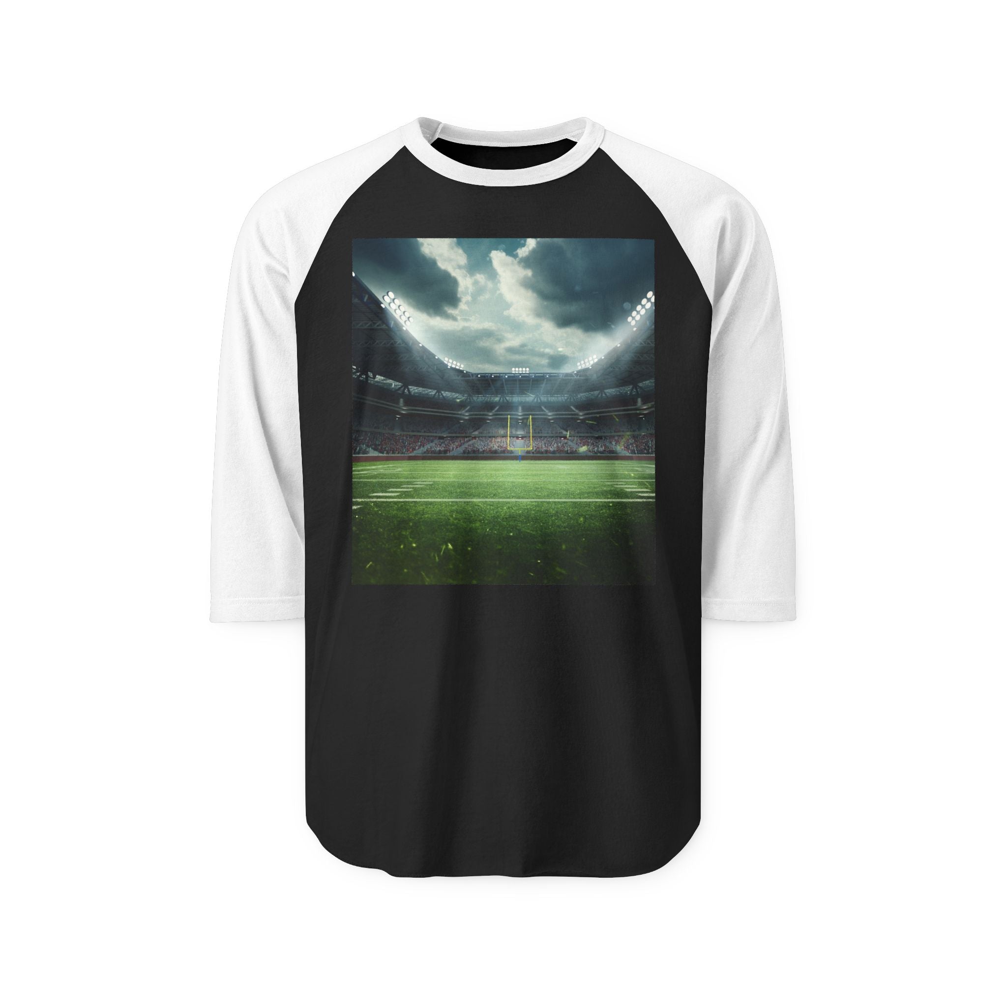 Unisex Sports-Themed Raglan Shirt, Perfect for Game Day, Sports Fans, Athletic Events, Casual Wear, Gift for Him/Her