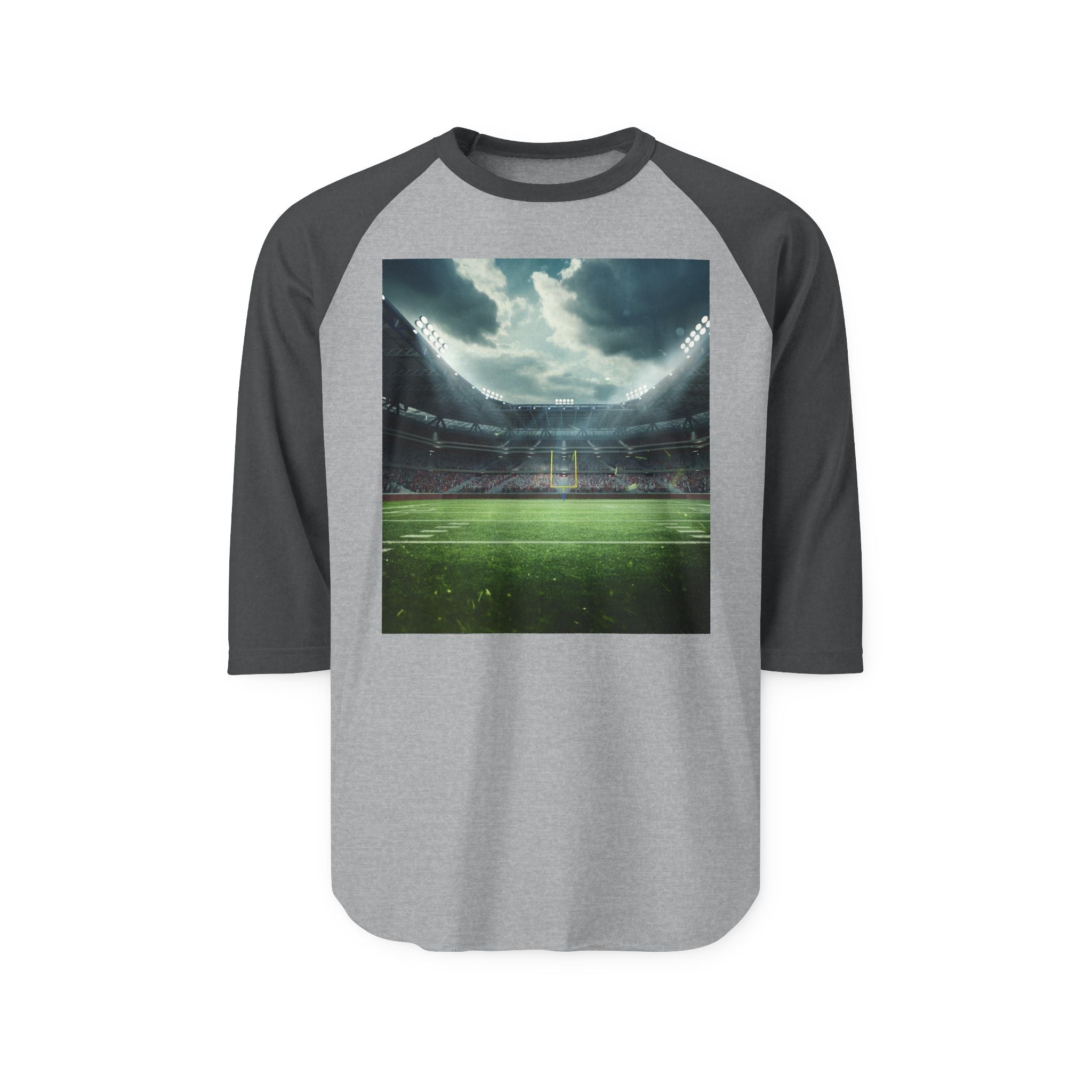 Unisex Sports-Themed Raglan Shirt, Perfect for Game Day, Sports Fans, Athletic Events, Casual Wear, Gift for Him/Her