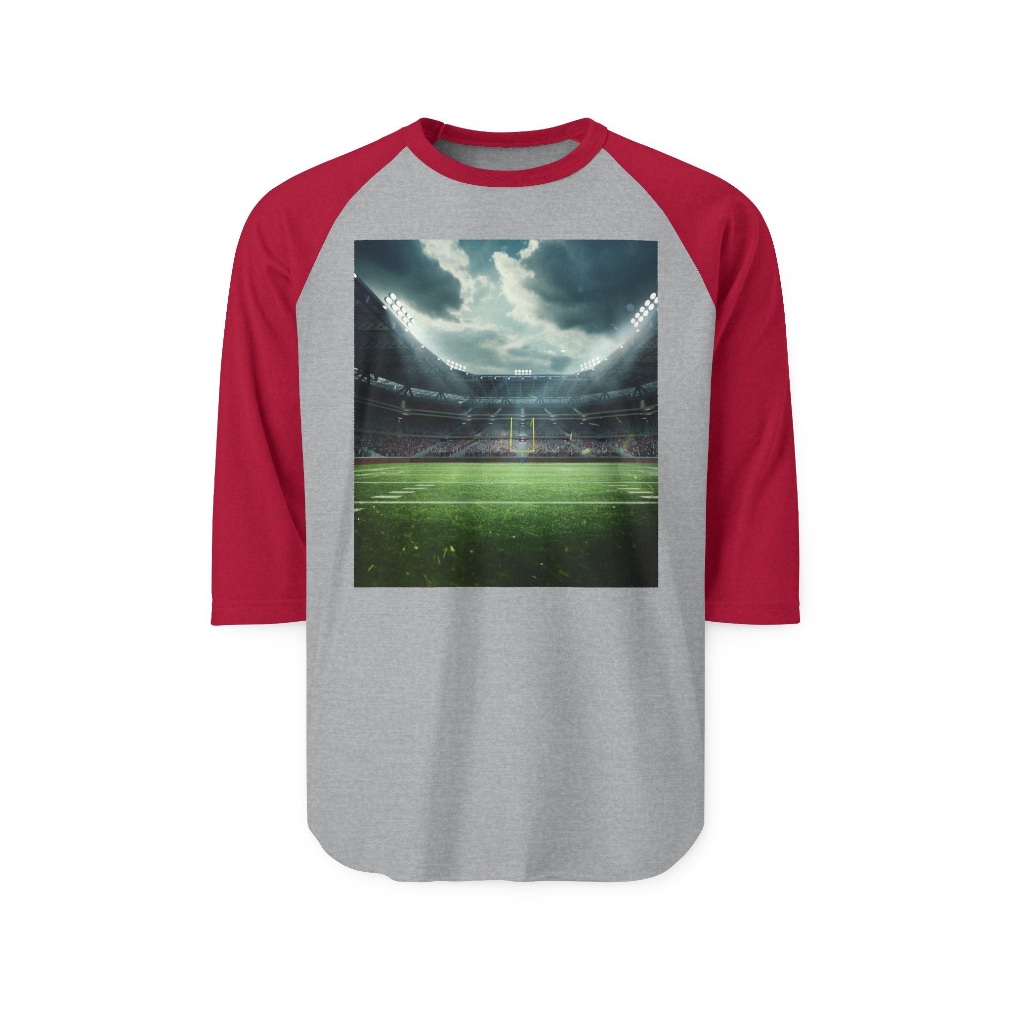 Unisex Sports-Themed Raglan Shirt, Perfect for Game Day, Sports Fans, Athletic Events, Casual Wear, Gift for Him/Her