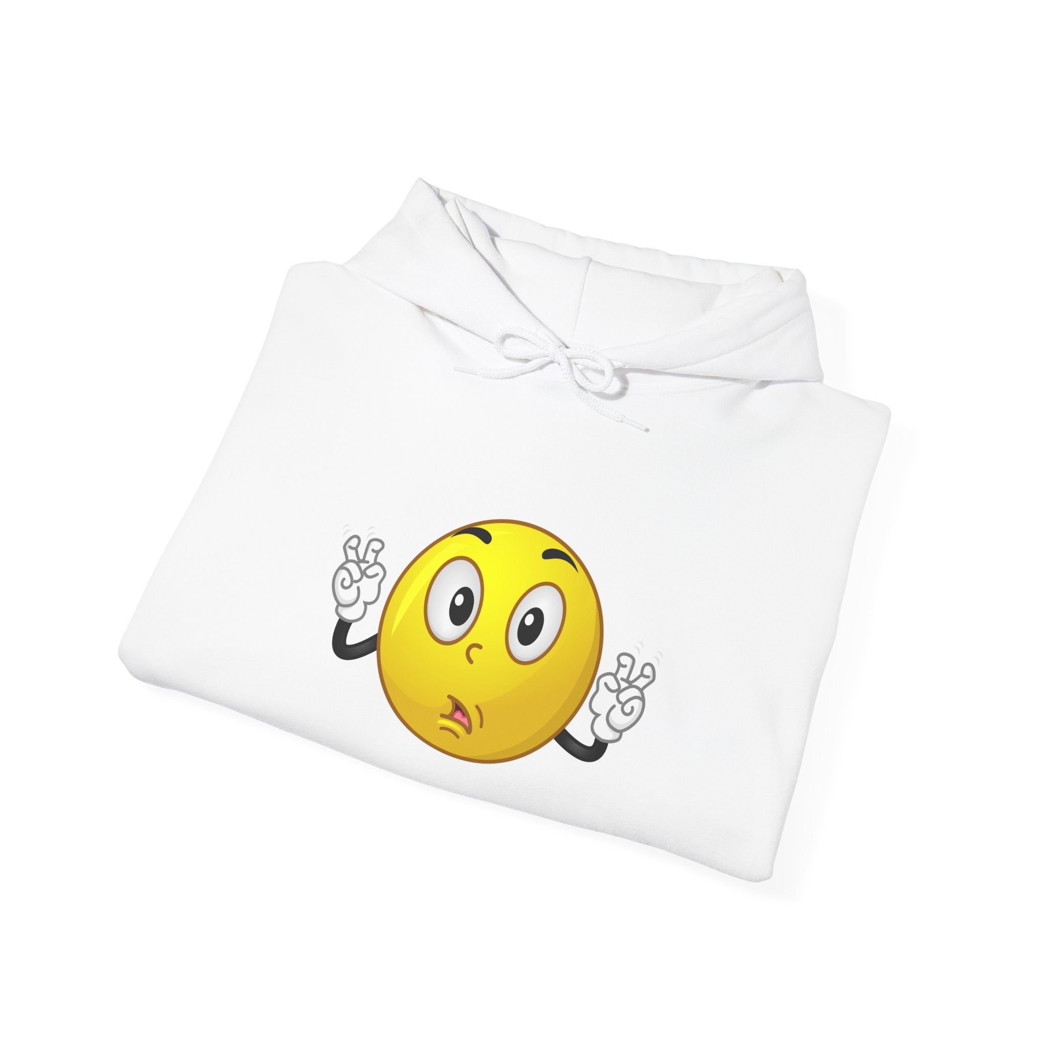 Funny Emoji Sweatshirt, Cozy Hoodie, Casual Wear, Gifts for Friends, Fun Fashion