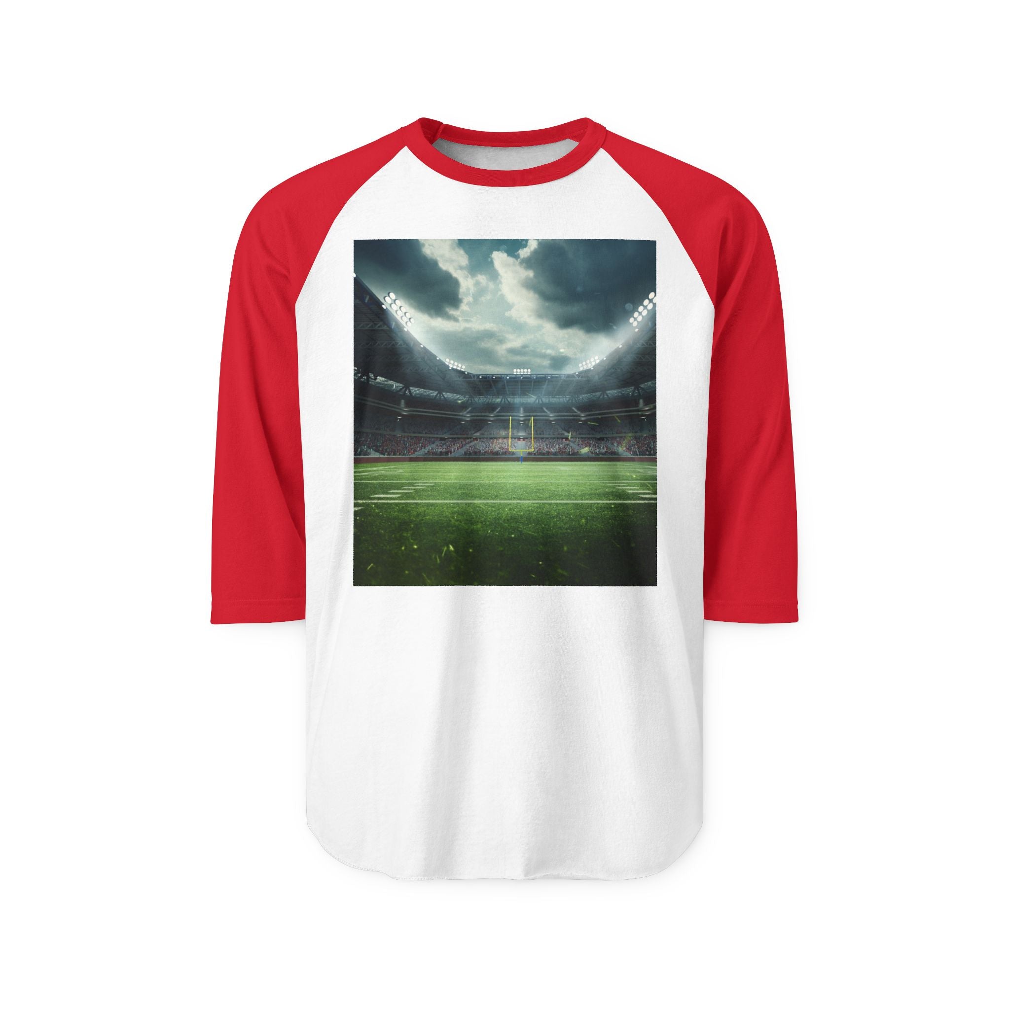 Unisex Sports-Themed Raglan Shirt, Perfect for Game Day, Sports Fans, Athletic Events, Casual Wear, Gift for Him/Her