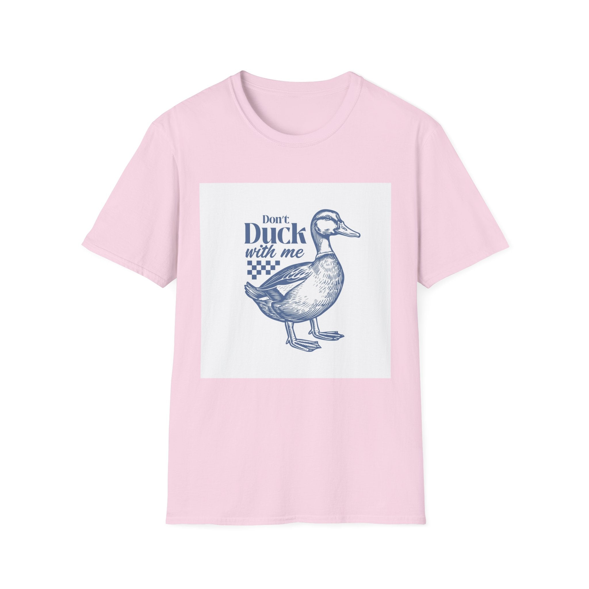Funny Duck T-Shirt, Quirky Gift for Duck Lovers, Casual Wear for Animal Enthusiasts, Unique Birthday Gift, Cute Farm Animal Tee