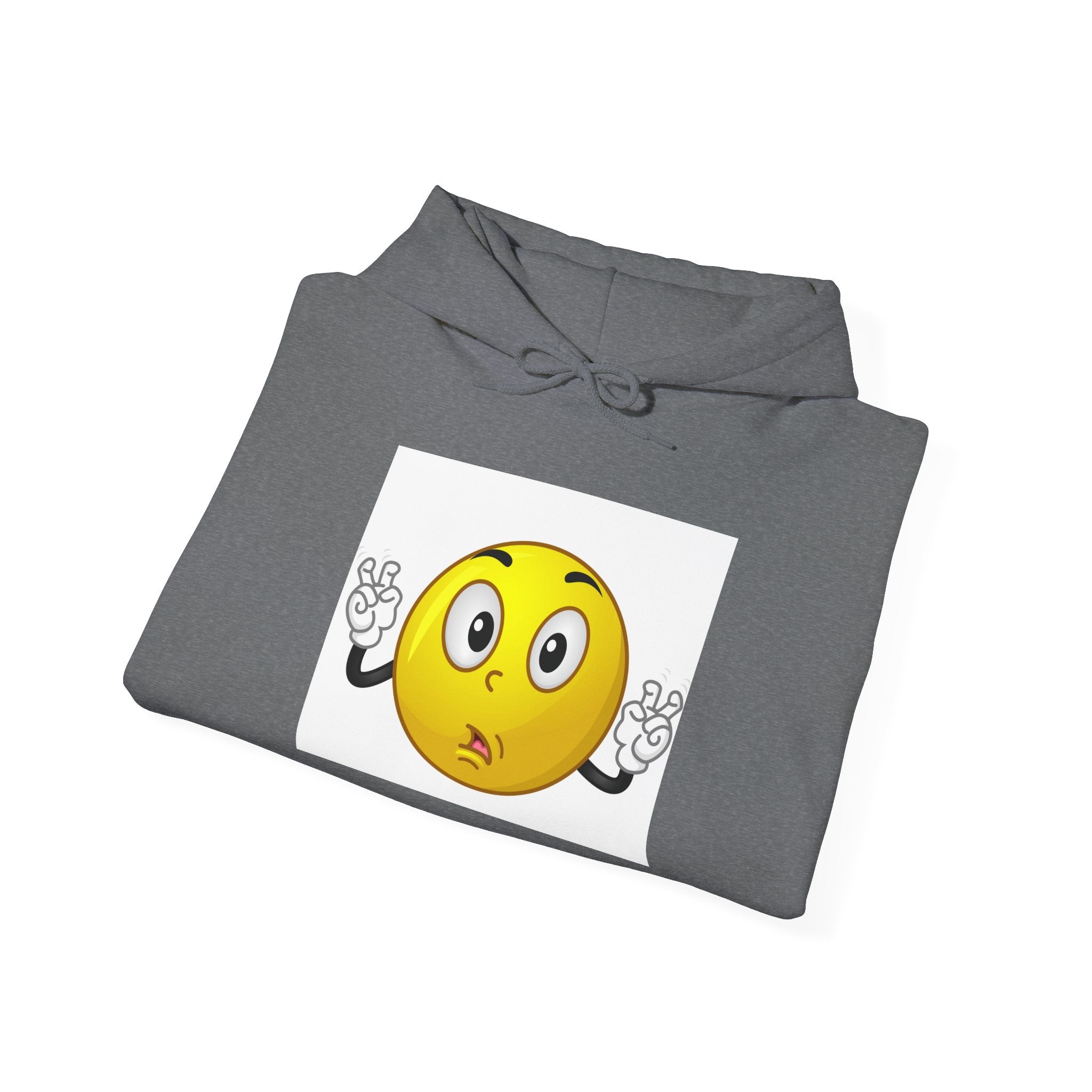 Funny Emoji Sweatshirt, Cozy Hoodie, Casual Wear, Gifts for Friends, Fun Fashion