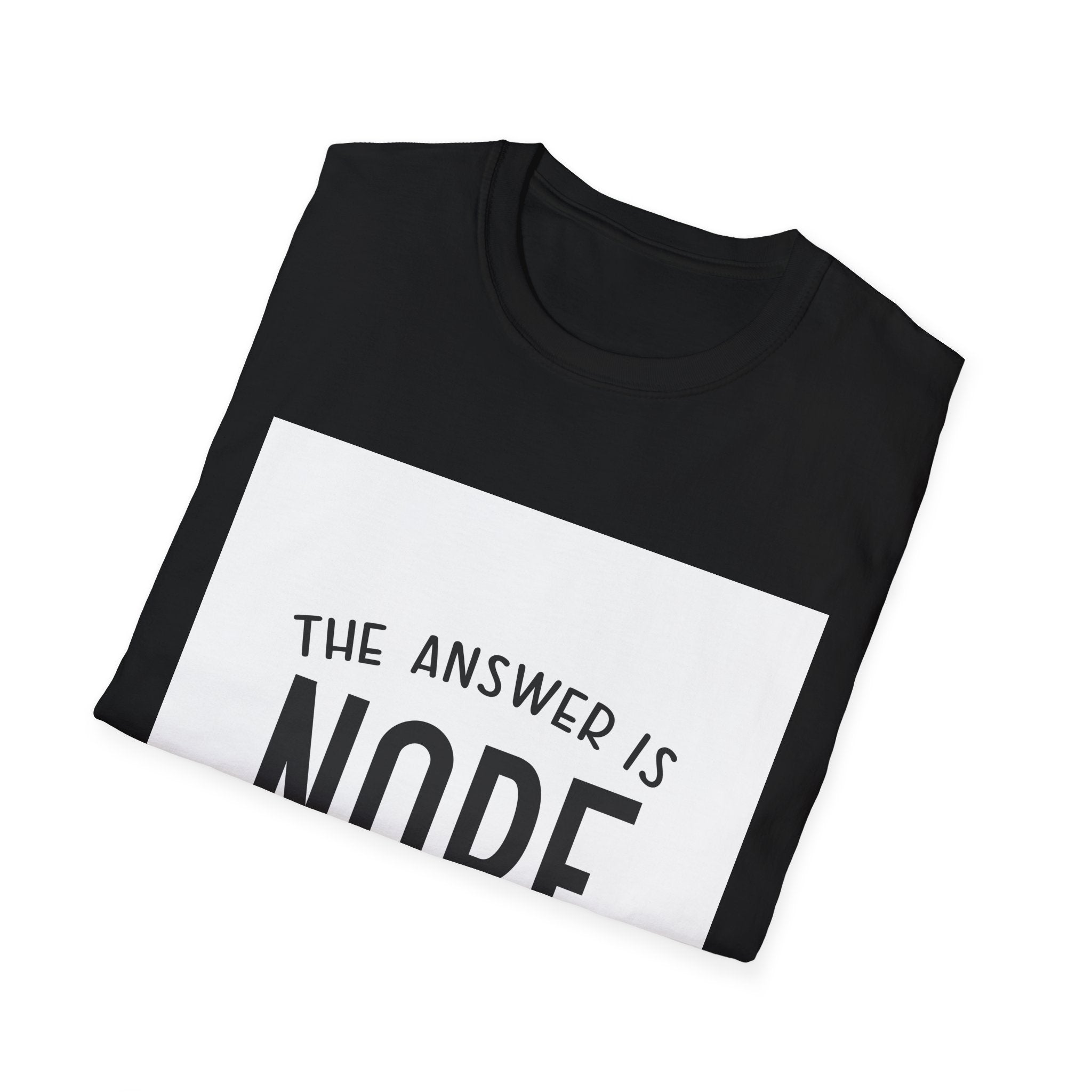 Funny Quote Unisex T-Shirt - The Answer is Nope, Casual Wear, Gift for Friends, Humor Shirt, Everyday Tee