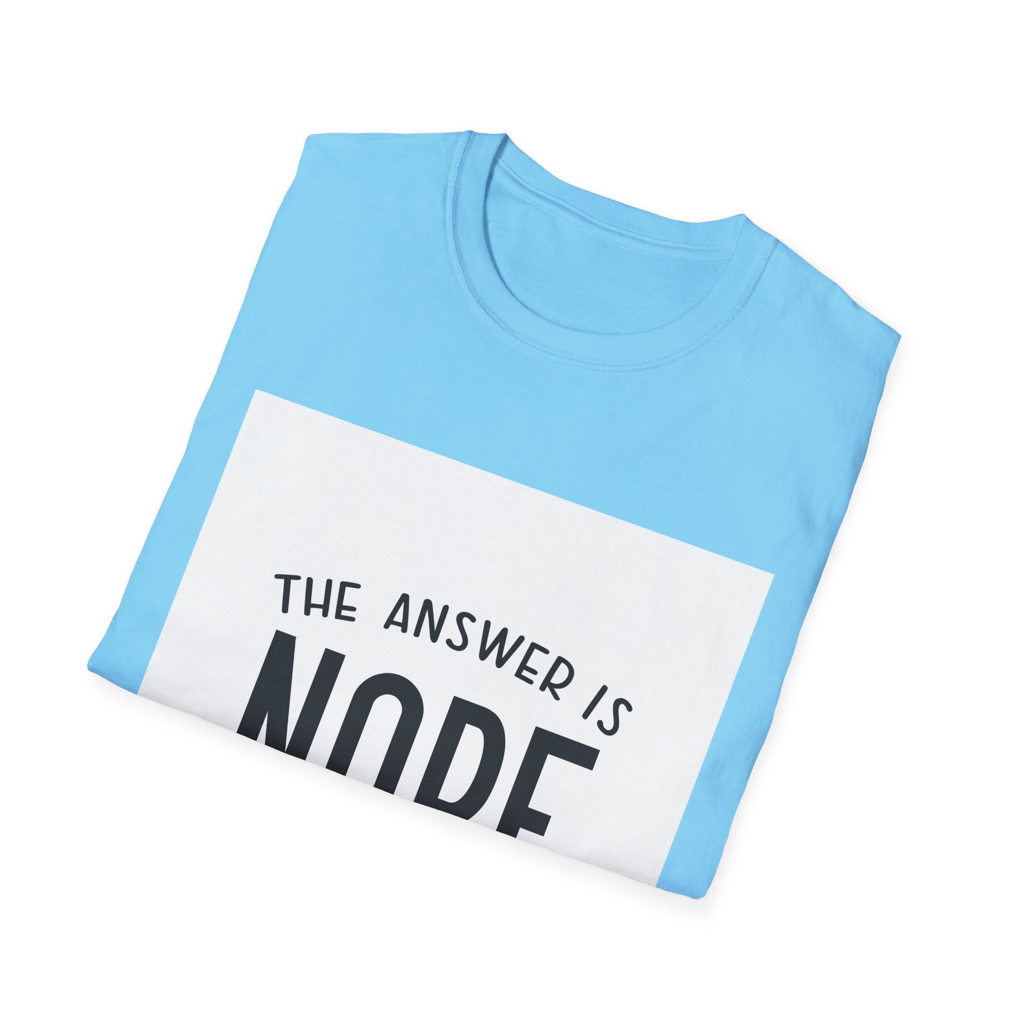 Funny Quote Unisex T-Shirt - The Answer is Nope, Casual Wear, Gift for Friends, Humor Shirt, Everyday Tee