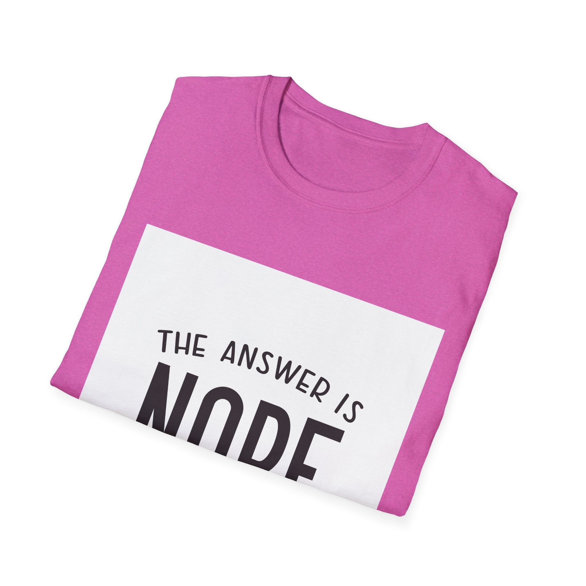 Funny Quote Unisex T-Shirt - The Answer is Nope, Casual Wear, Gift for Friends, Humor Shirt, Everyday Tee