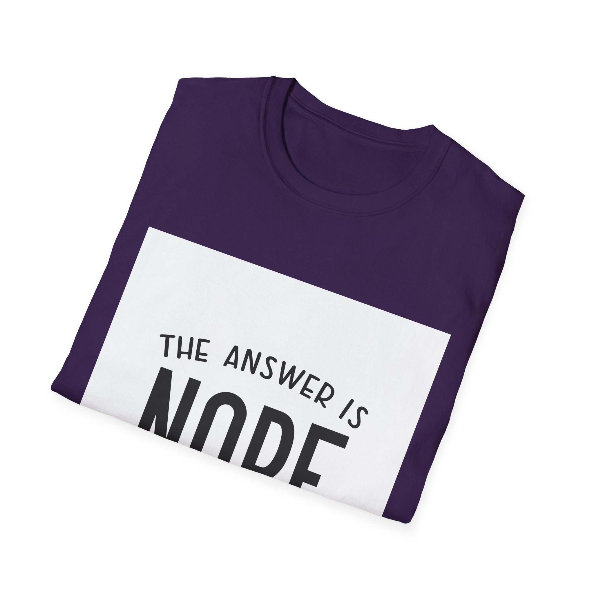 Funny Quote Unisex T-Shirt - The Answer is Nope, Casual Wear, Gift for Friends, Humor Shirt, Everyday Tee