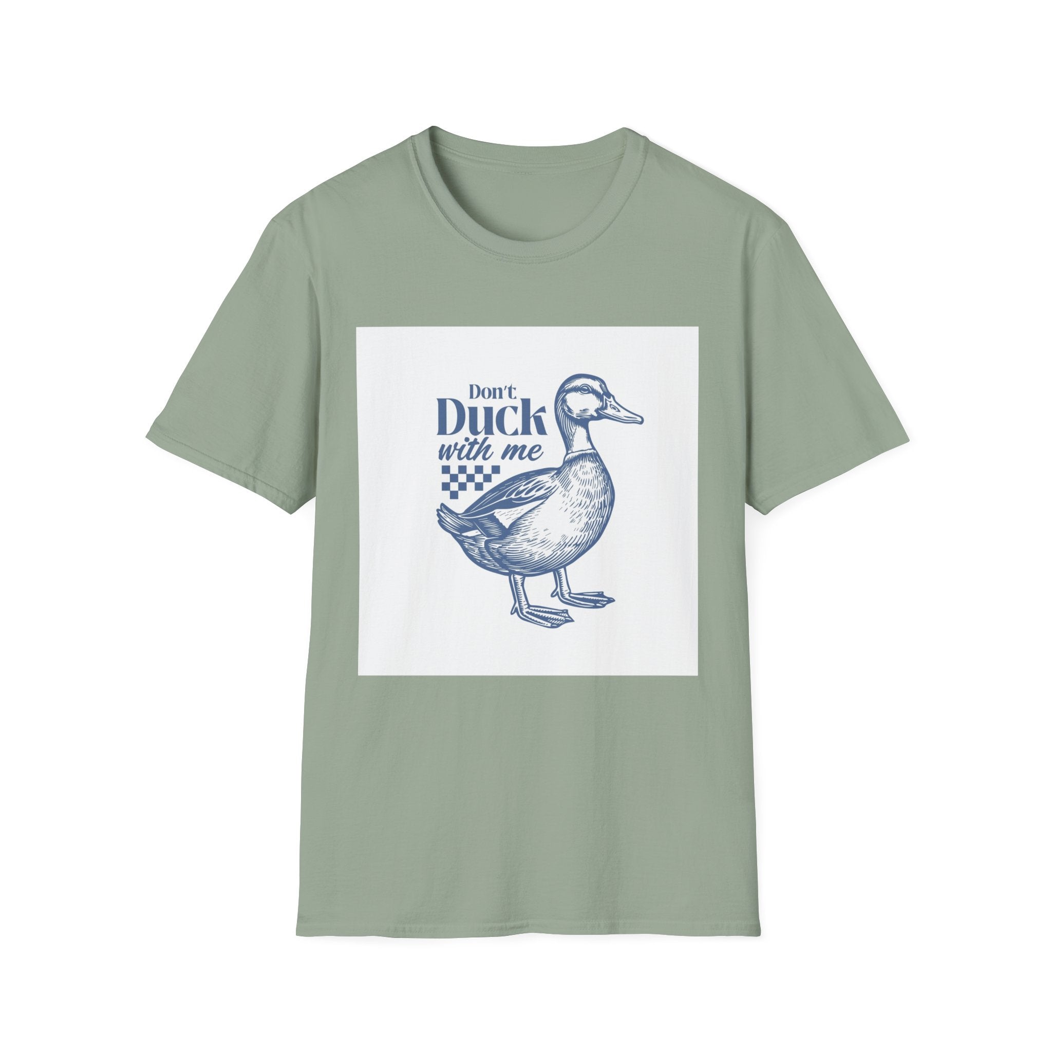Funny Duck T-Shirt, Quirky Gift for Duck Lovers, Casual Wear for Animal Enthusiasts, Unique Birthday Gift, Cute Farm Animal Tee