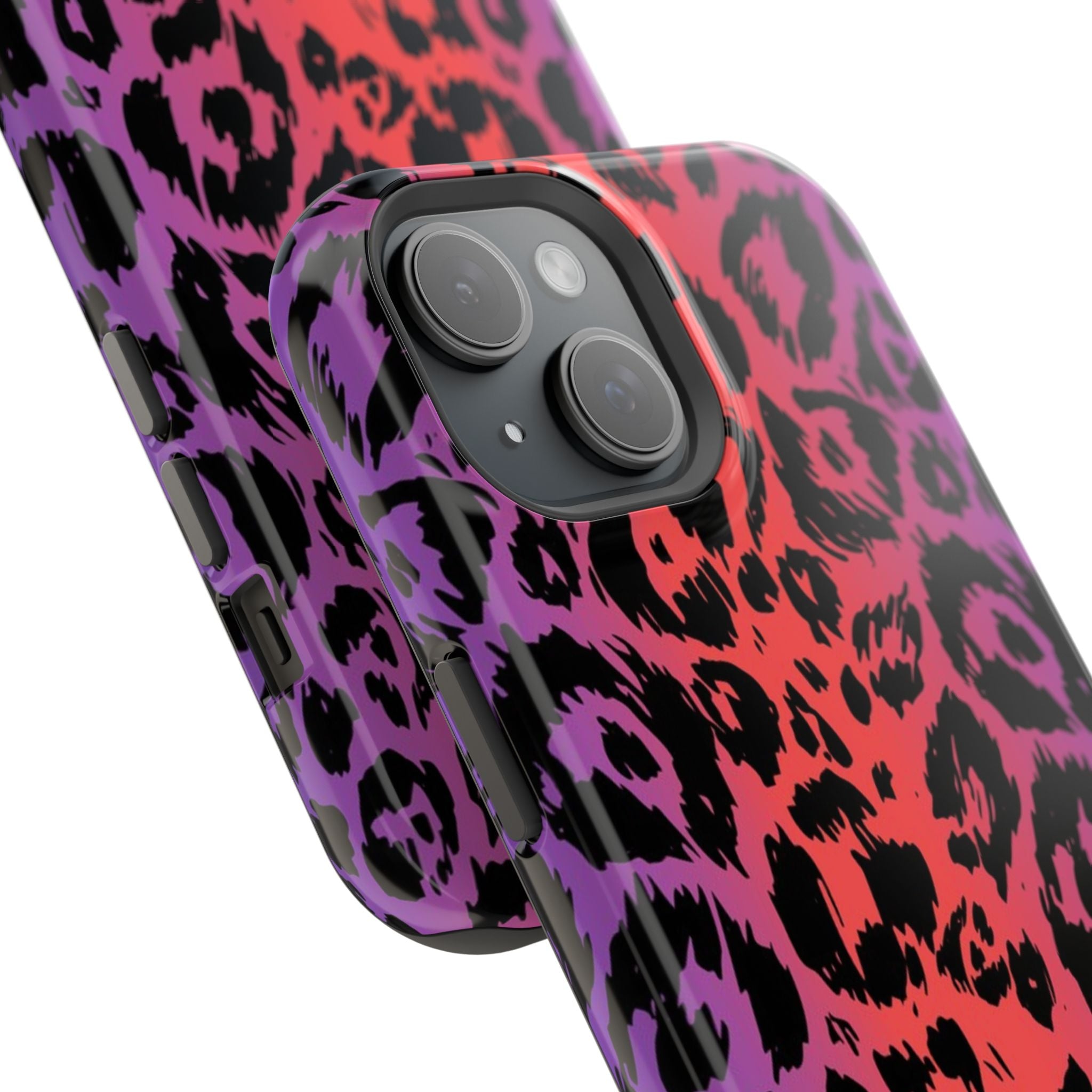 Colorful Leopard Print Phone Case, Impact Protection, Animal Print, Trendy [...]