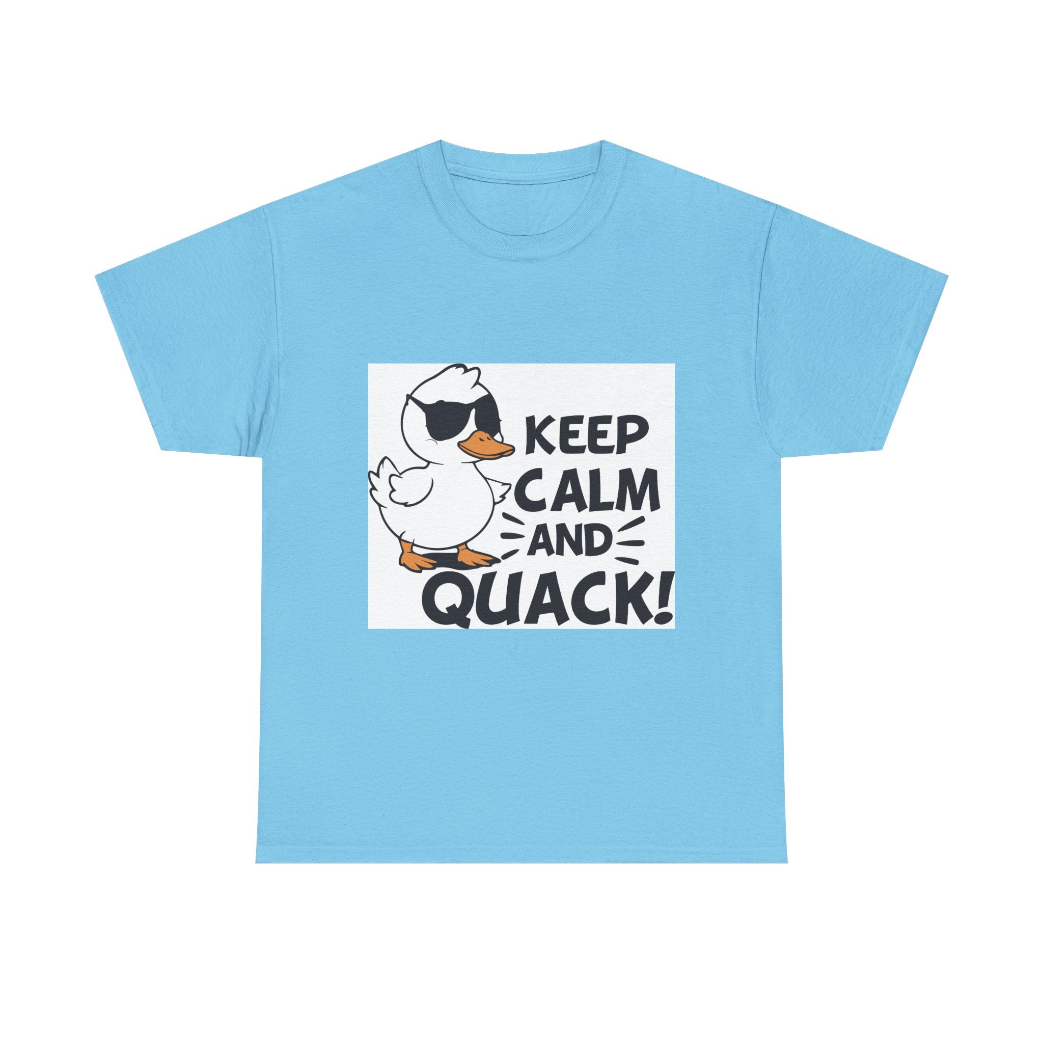 Funny Duck T-Shirt, Keep Calm and Quack Tee, Unisex Cotton Shirt, Gift for [...]