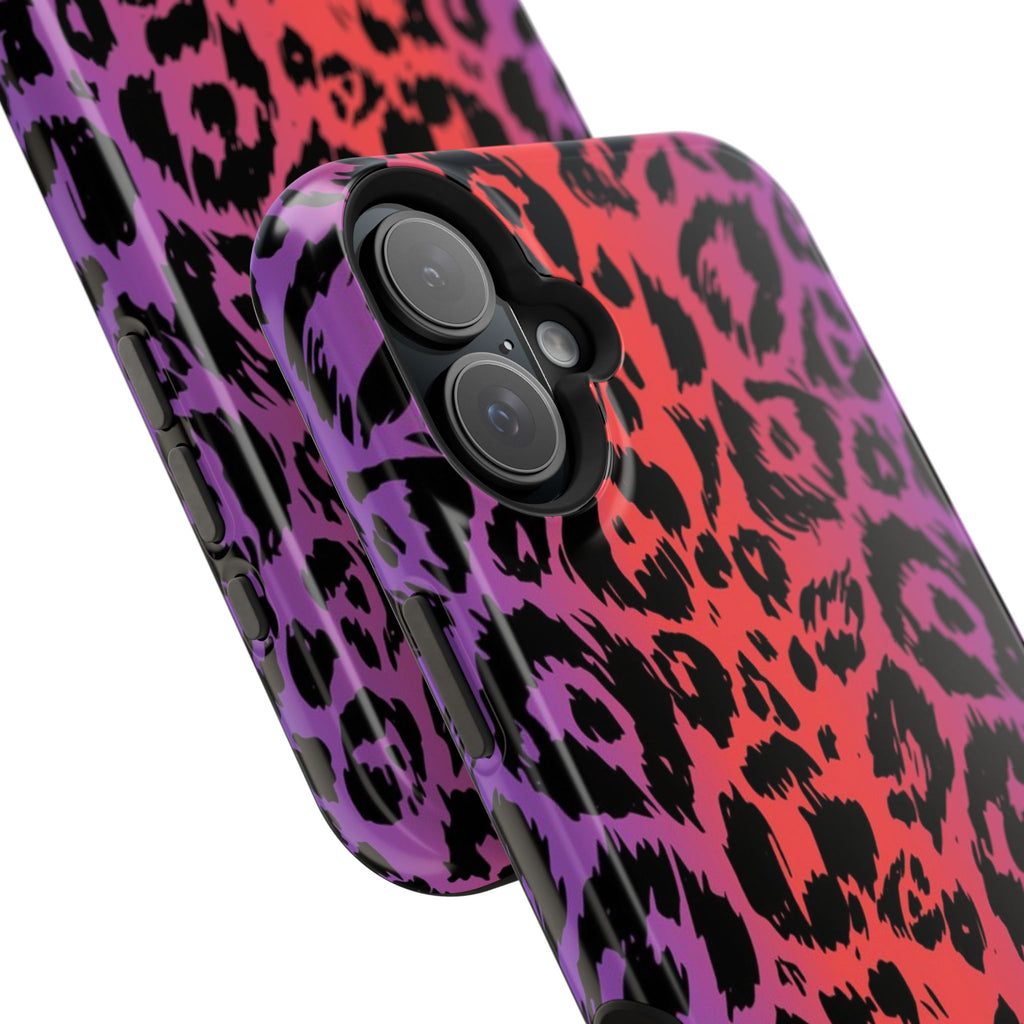 Colorful Leopard Print Phone Case, Impact Protection, Animal Print, Trendy [...]