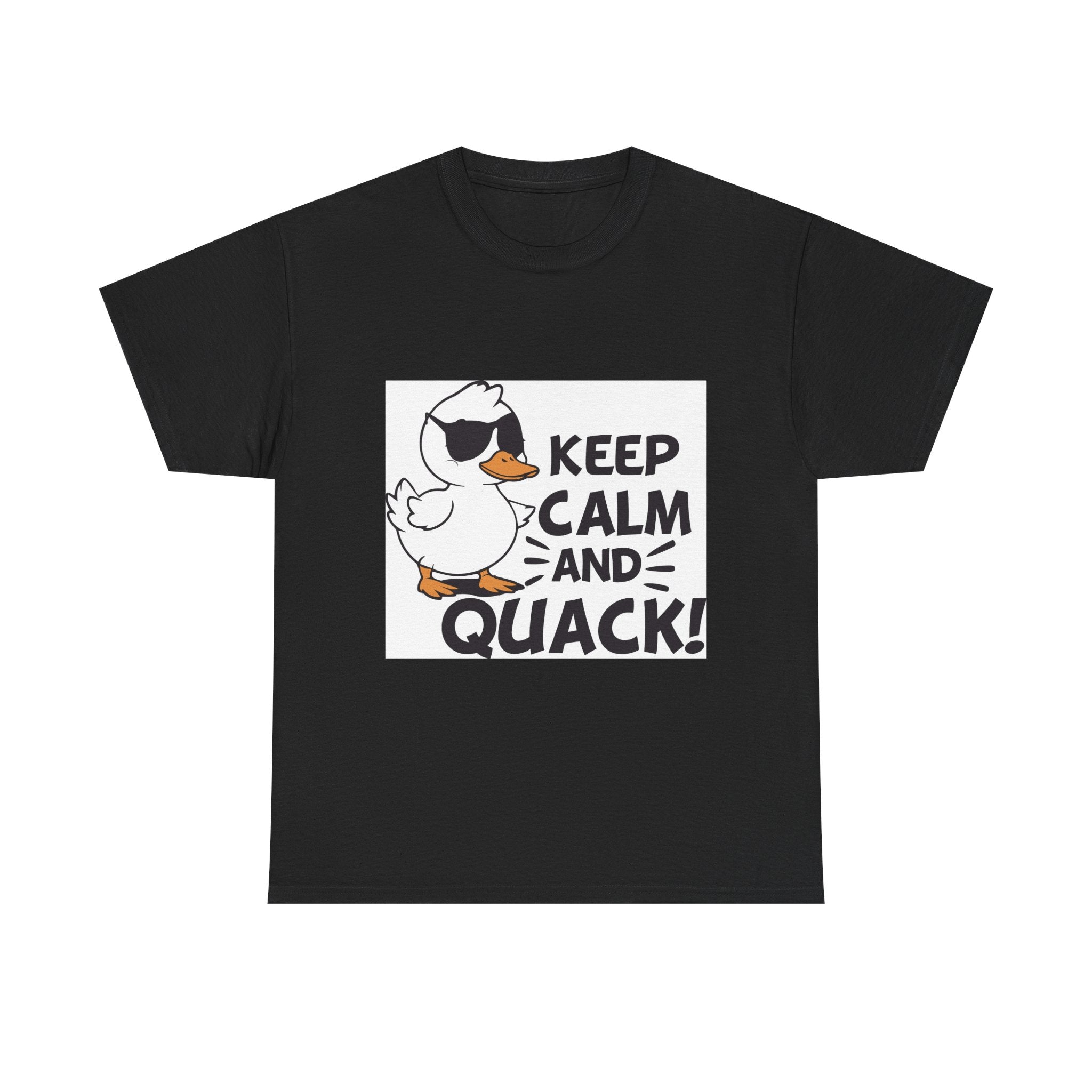Funny Duck T-Shirt, Keep Calm and Quack Tee, Unisex Cotton Shirt, Gift for [...]