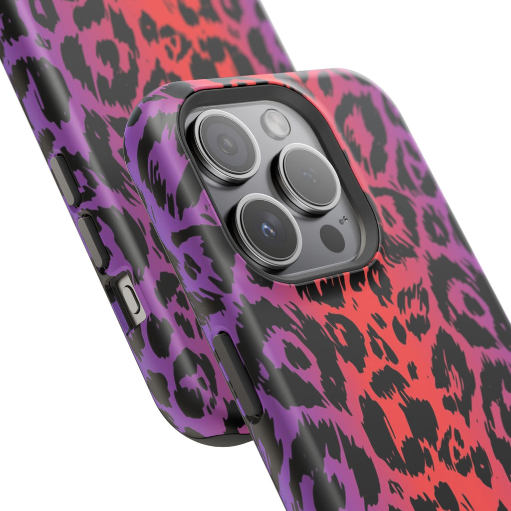 Colorful Leopard Print Phone Case, Impact Protection, Animal Print, Trendy [...]