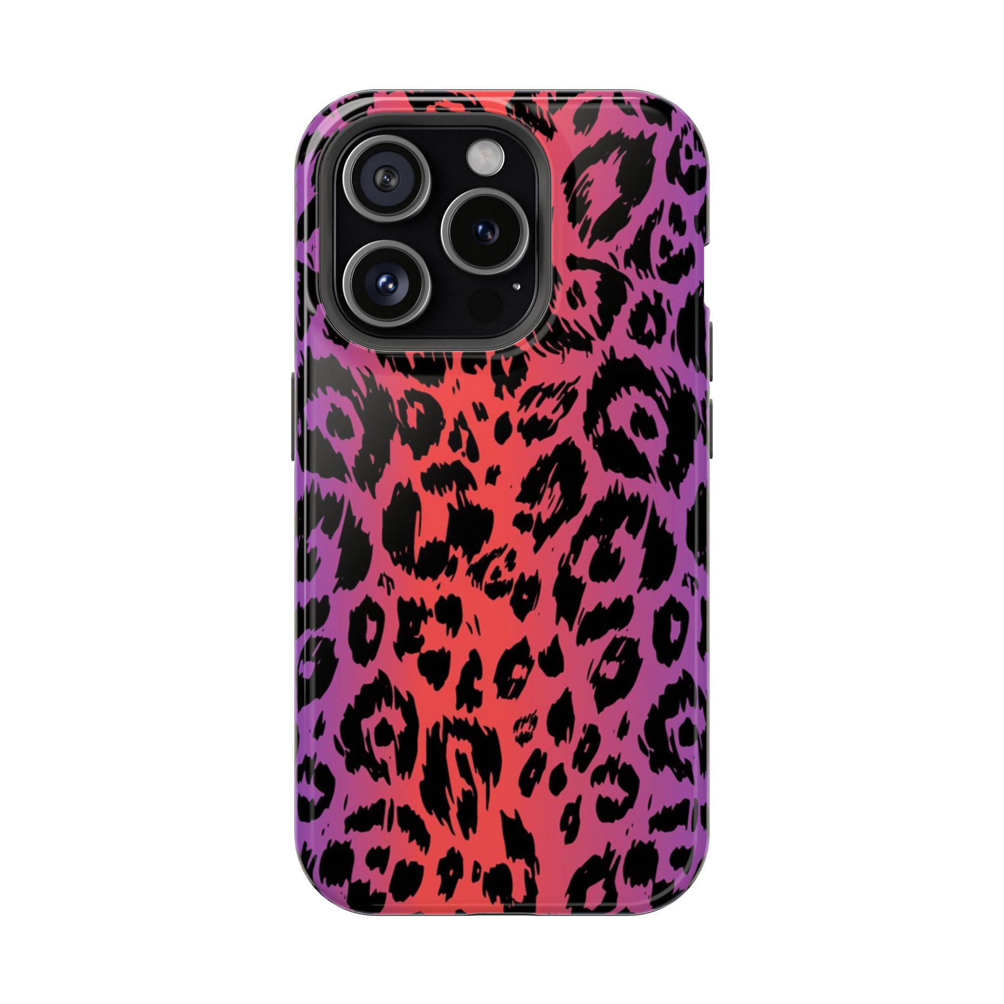 Colorful Leopard Print Phone Case, Impact Protection, Animal Print, Trendy [...]