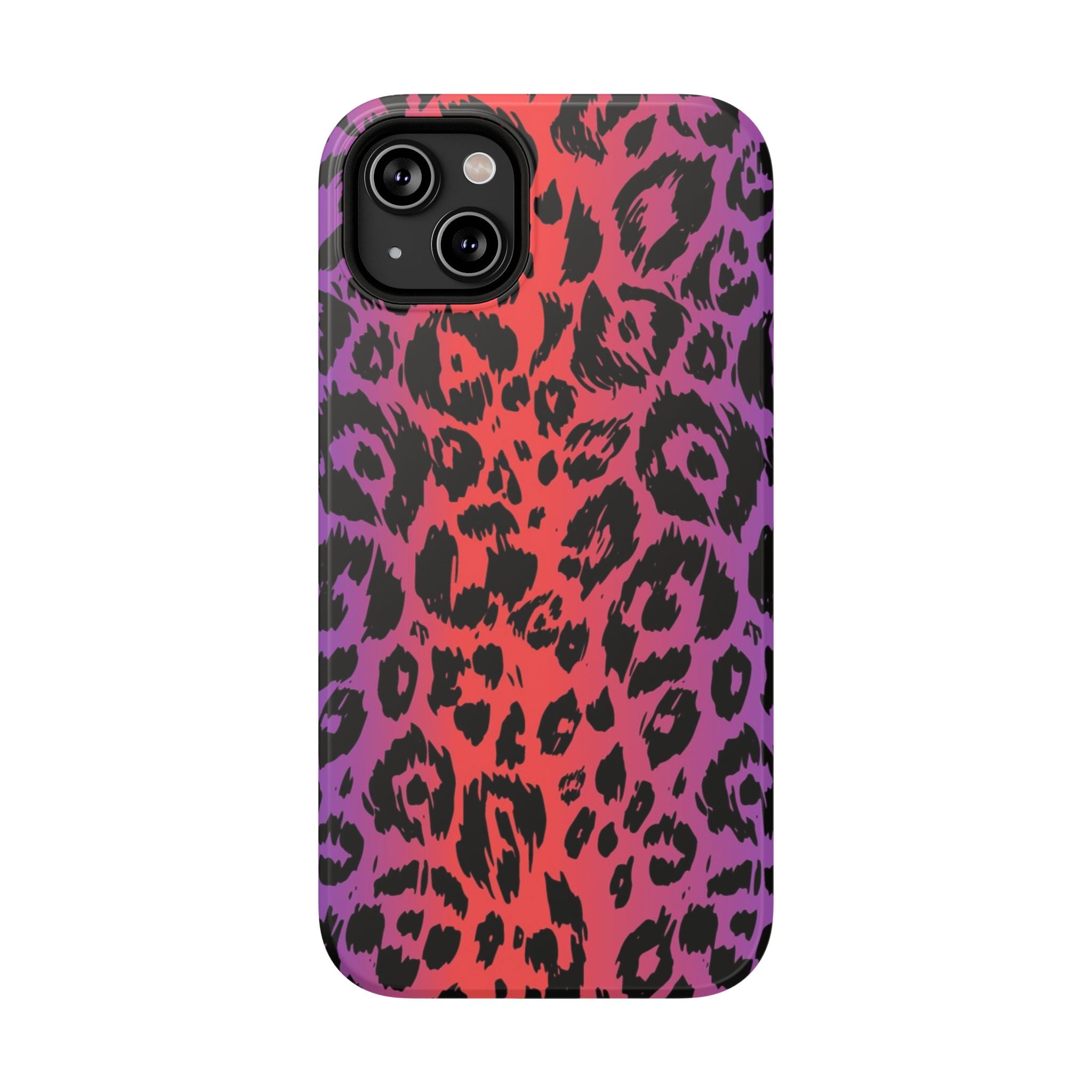 Colorful Leopard Print Phone Case, Impact Protection, Animal Print, Trendy [...]