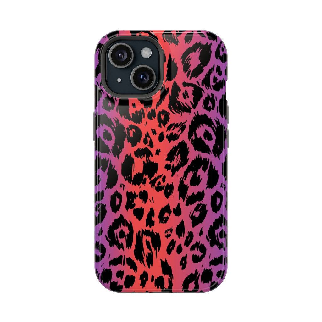 Colorful Leopard Print Phone Case, Impact Protection, Animal Print, Trendy [...]