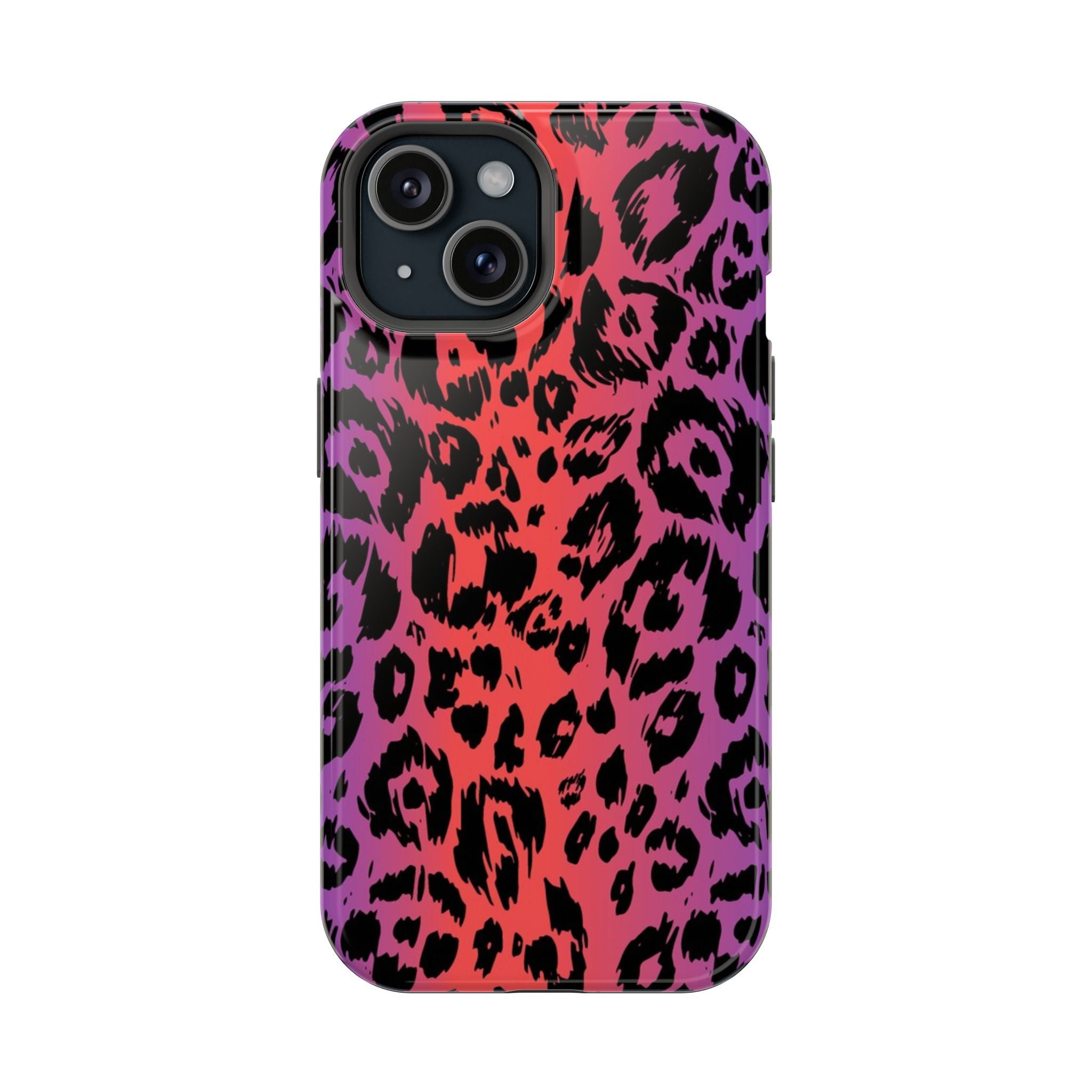 Colorful Leopard Print Phone Case, Impact Protection, Animal Print, Trendy [...]
