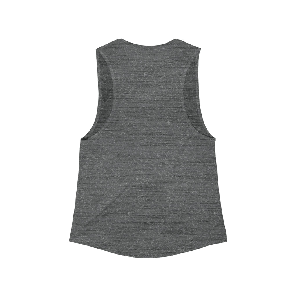 Women's Flowy Scoop Muscle Tank: Sorry I'm Late Tank Top, Casual Summer [...]