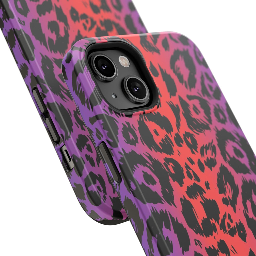 Colorful Leopard Print Phone Case, Impact Protection, Animal Print, Trendy [...]
