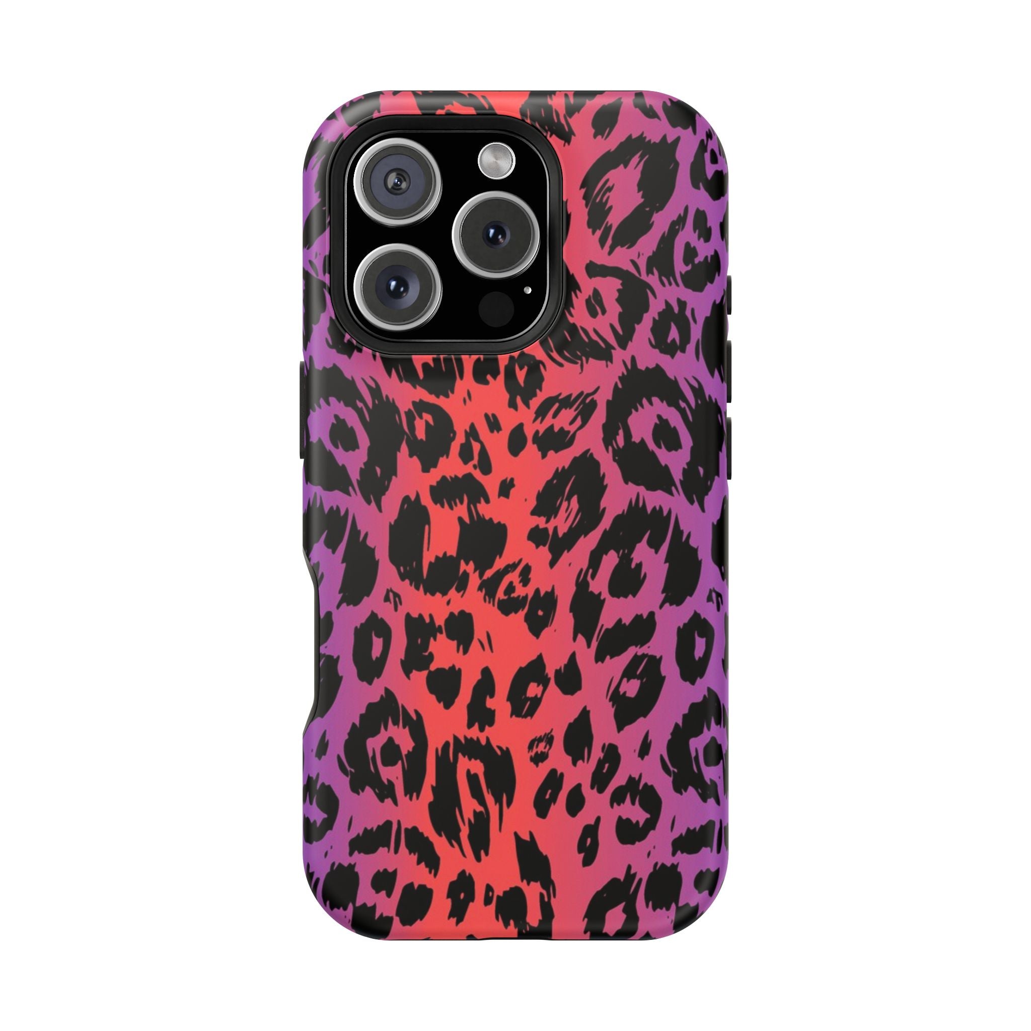 Colorful Leopard Print Phone Case, Impact Protection, Animal Print, Trendy [...]