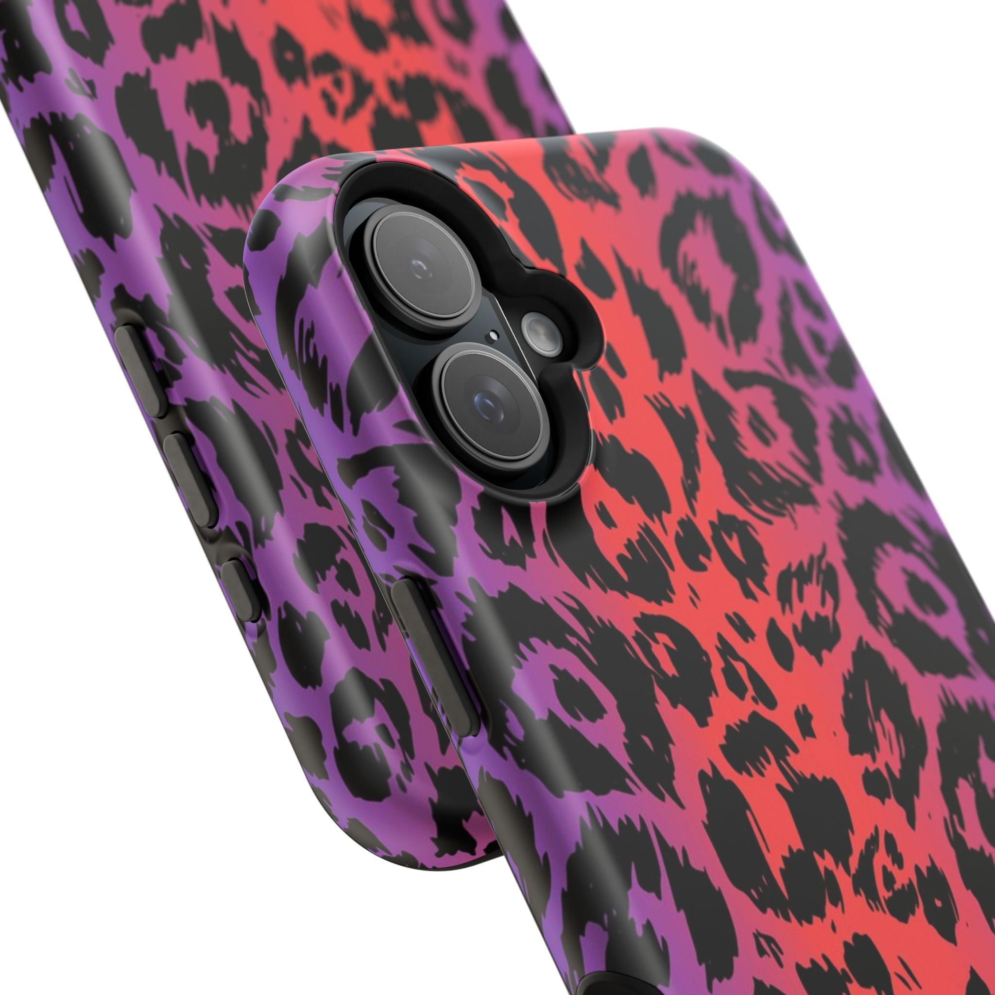 Colorful Leopard Print Phone Case, Impact Protection, Animal Print, Trendy [...]