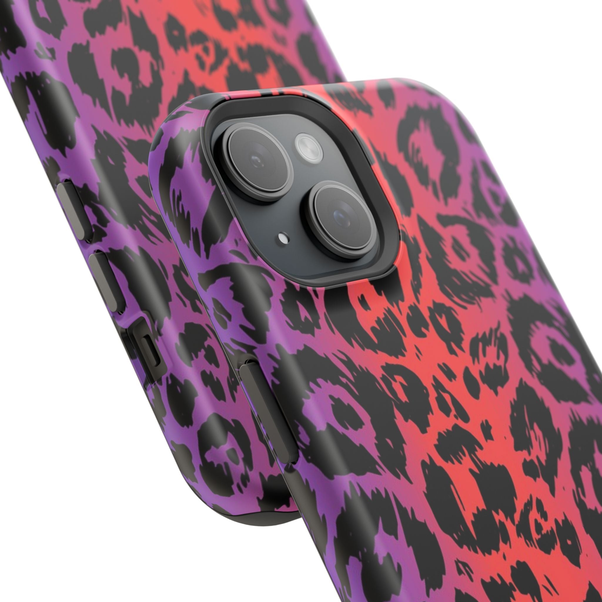 Colorful Leopard Print Phone Case, Impact Protection, Animal Print, Trendy [...]