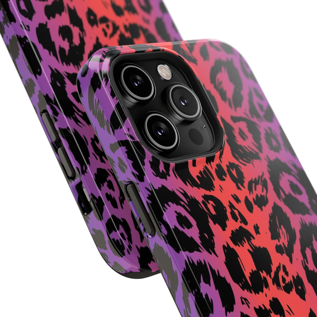 Colorful Leopard Print Phone Case, Impact Protection, Animal Print, Trendy [...]