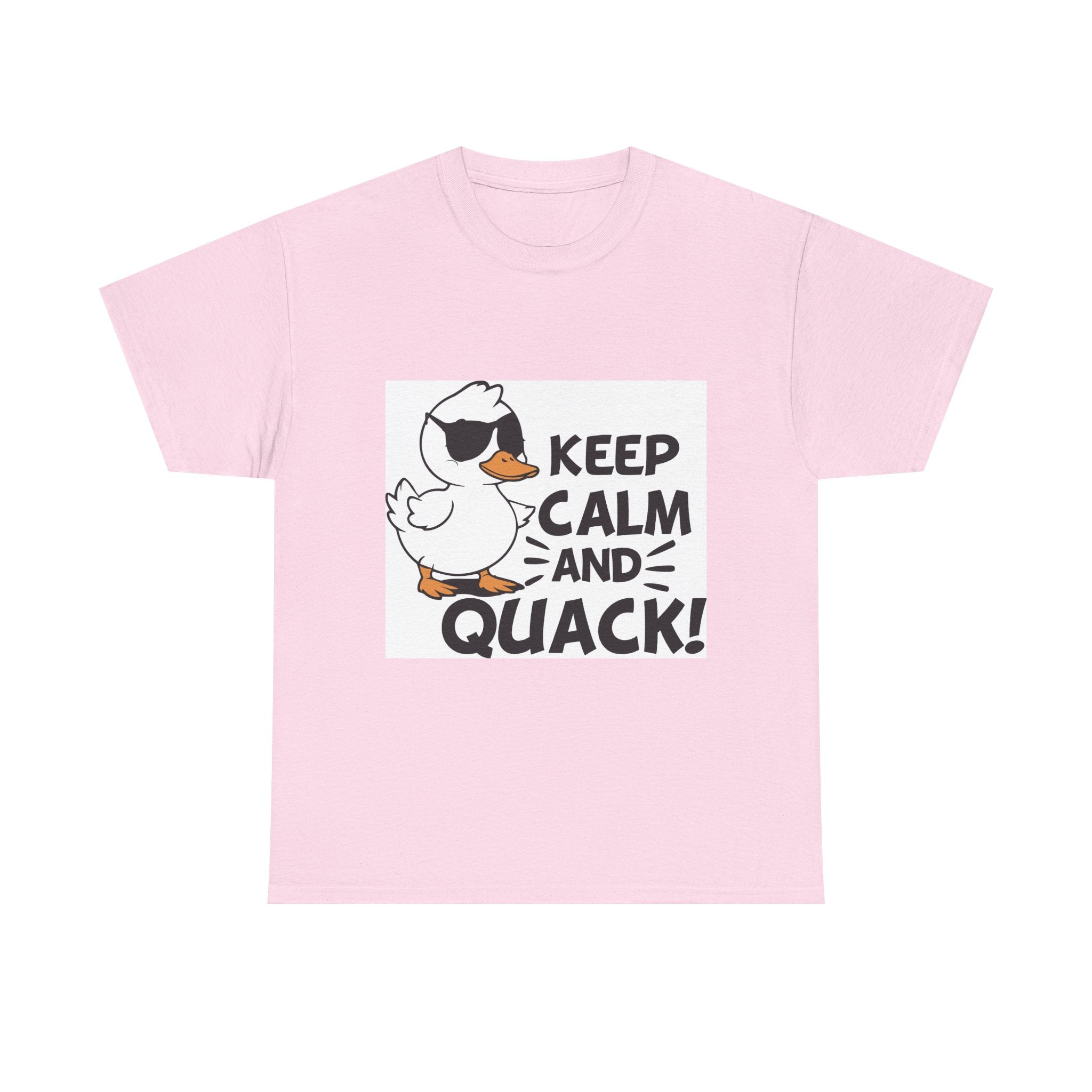 Funny Duck T-Shirt, Keep Calm and Quack Tee, Unisex Cotton Shirt, Gift for [...]