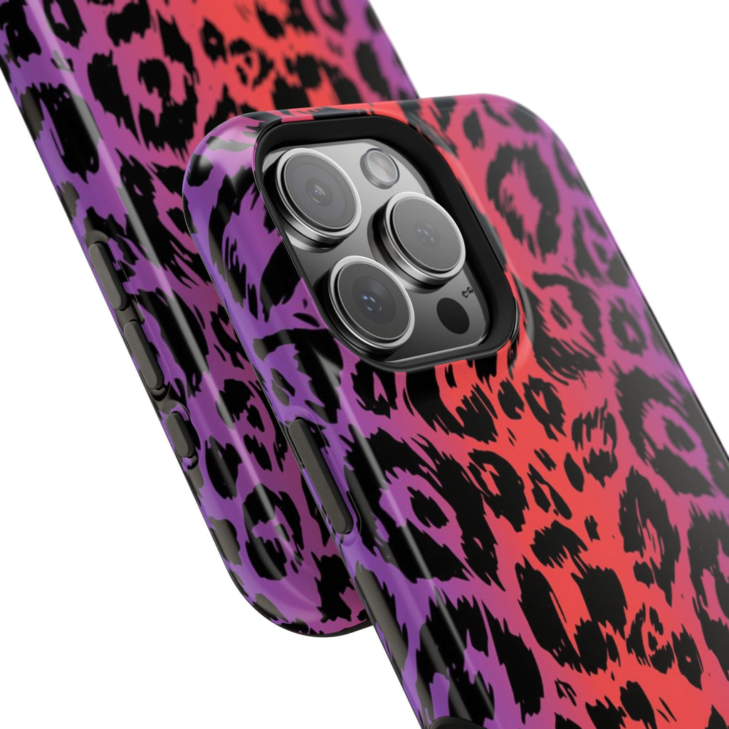 Colorful Leopard Print Phone Case, Impact Protection, Animal Print, Trendy [...]