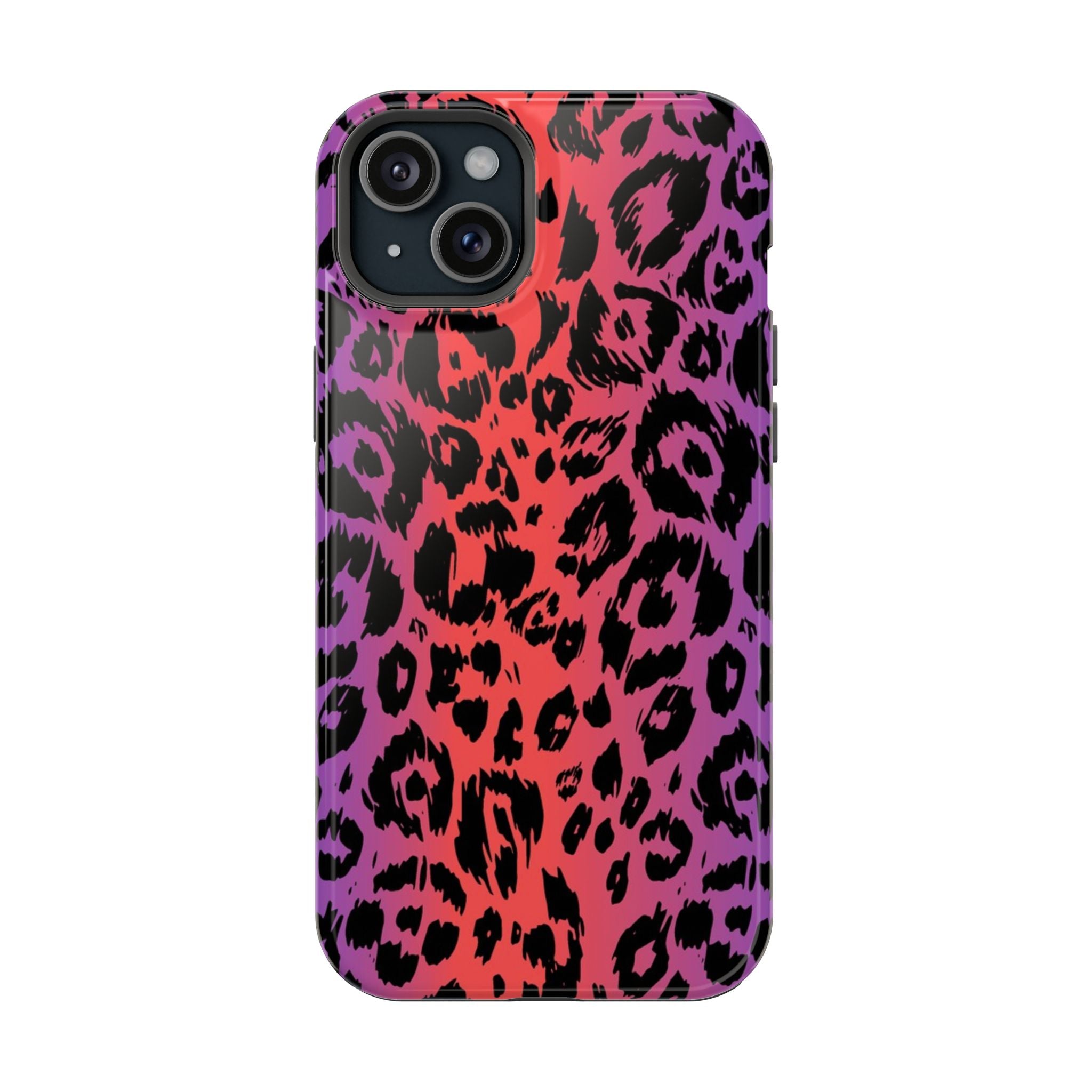 Colorful Leopard Print Phone Case, Impact Protection, Animal Print, Trendy [...]