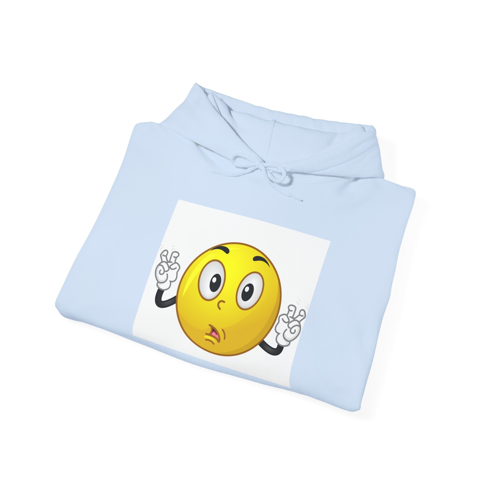 Funny Emoji Sweatshirt, Cozy Hoodie, Casual Wear, Gifts for Friends, Fun Fashion