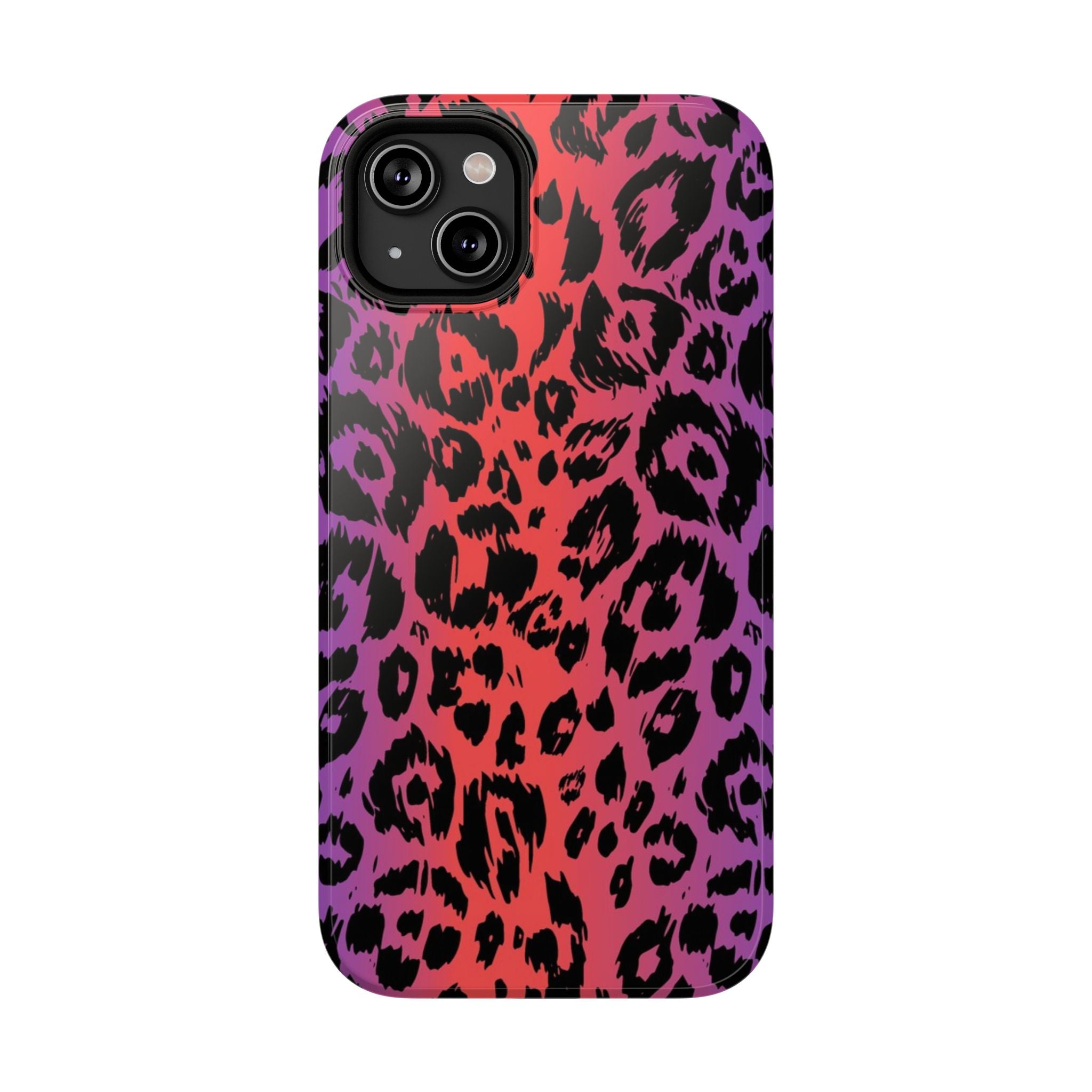 Colorful Leopard Print Phone Case, Impact Protection, Animal Print, Trendy [...]