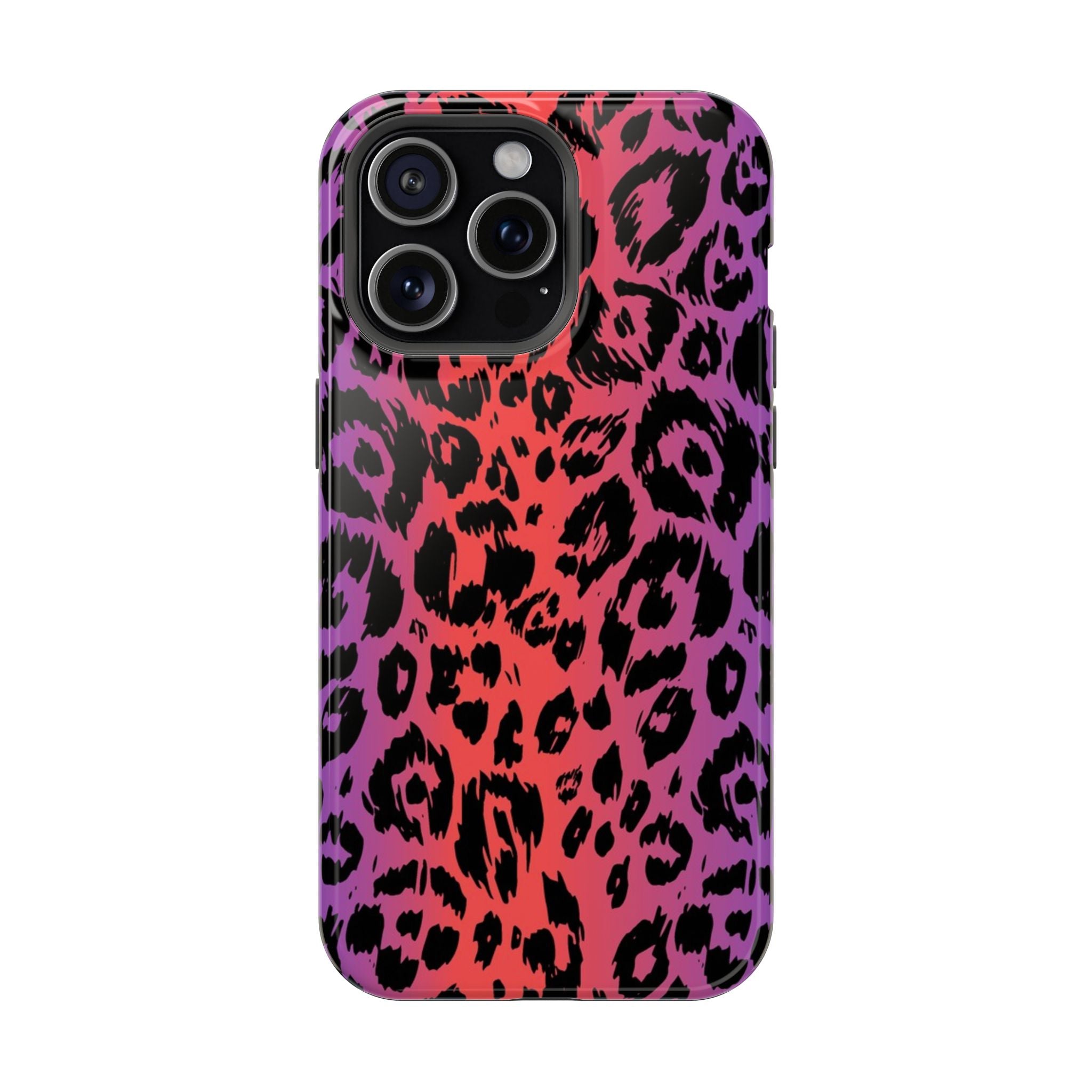 Colorful Leopard Print Phone Case, Impact Protection, Animal Print, Trendy [...]