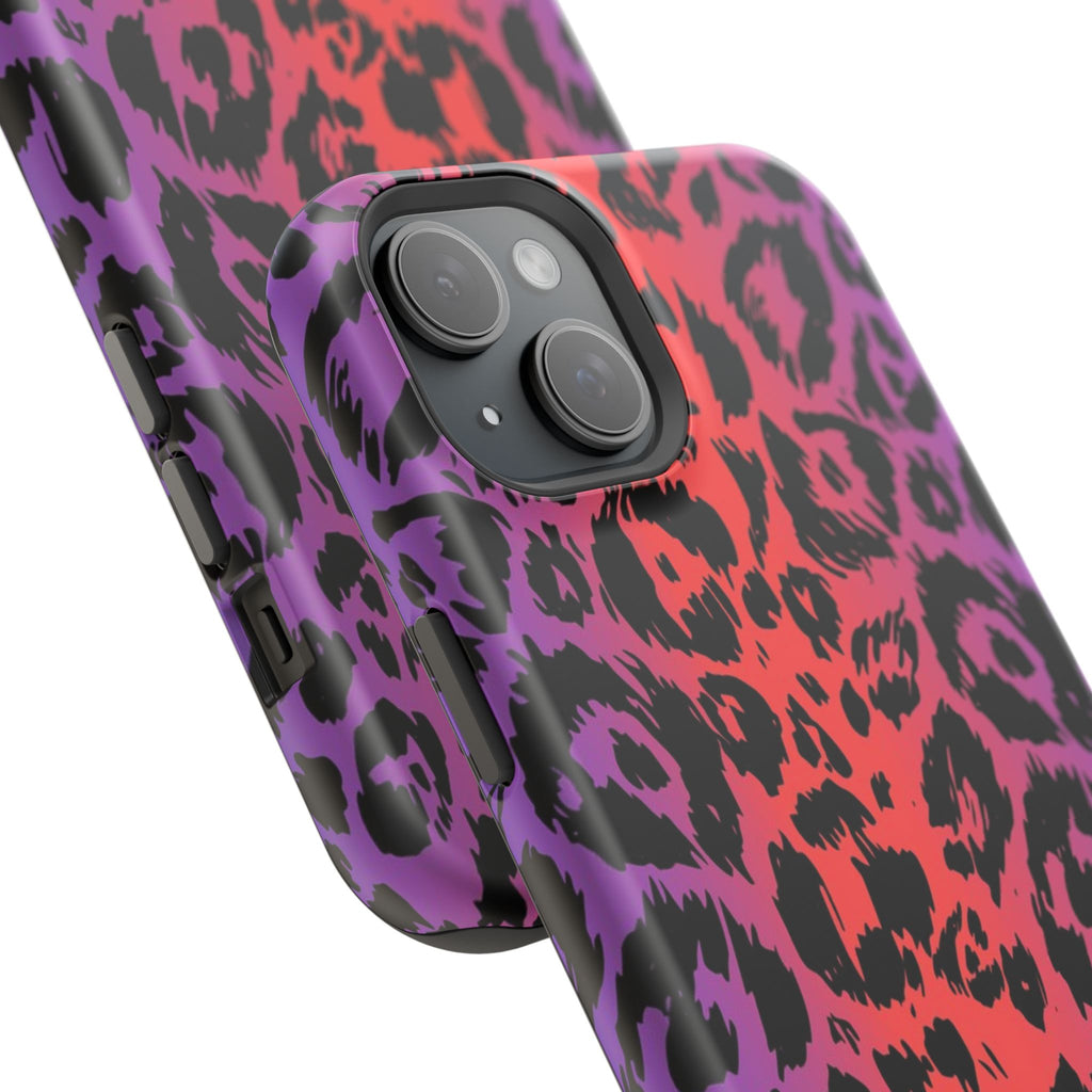 Colorful Leopard Print Phone Case, Impact Protection, Animal Print, Trendy [...]