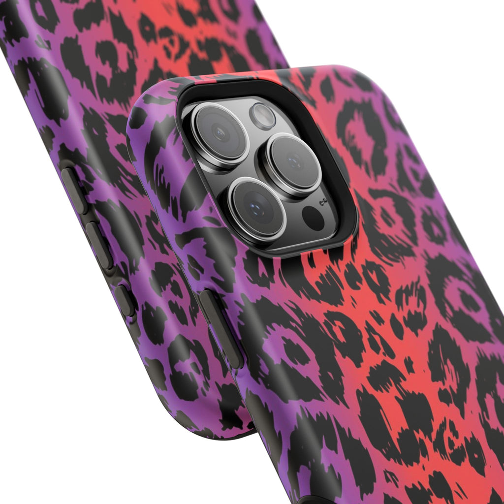 Colorful Leopard Print Phone Case, Impact Protection, Animal Print, Trendy [...]