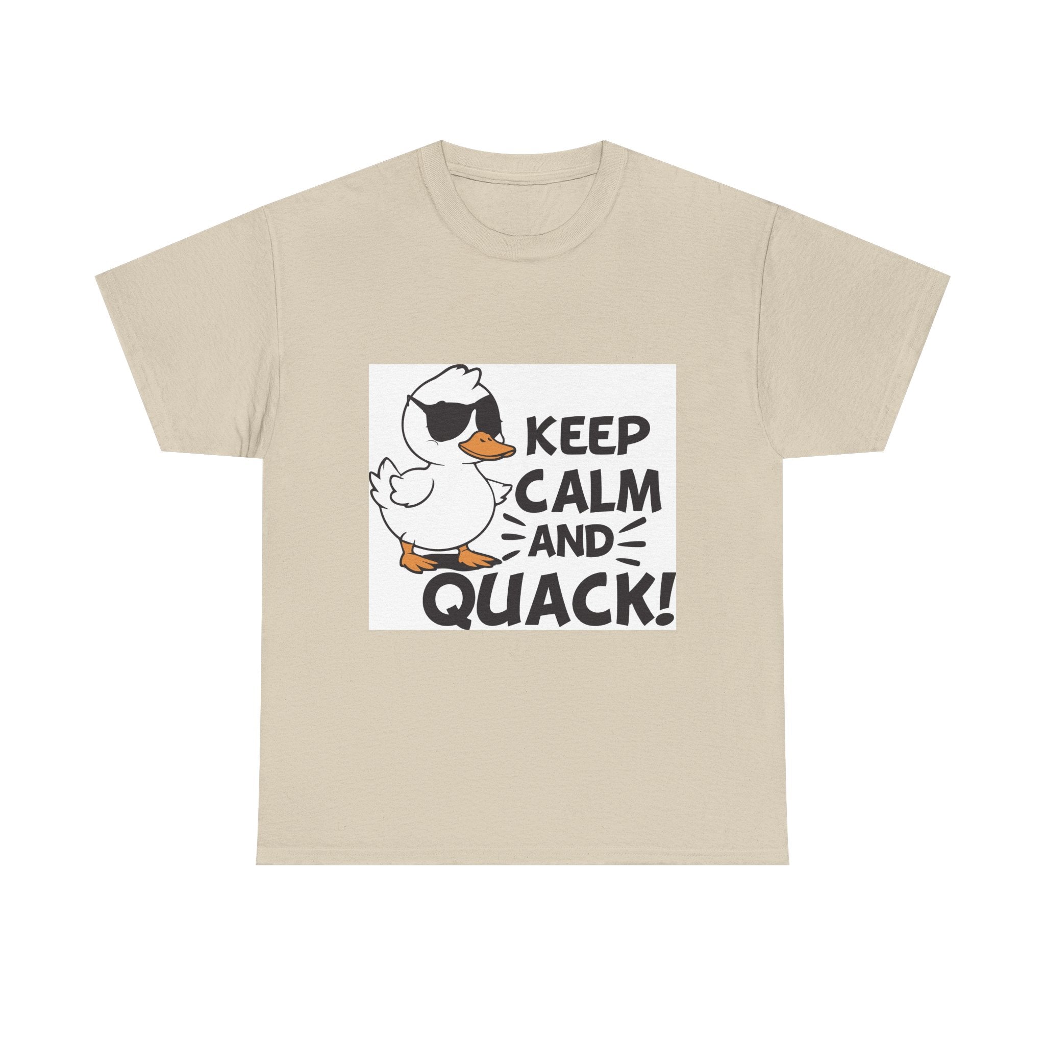 Funny Duck T-Shirt, Keep Calm and Quack Tee, Unisex Cotton Shirt, Gift for [...]