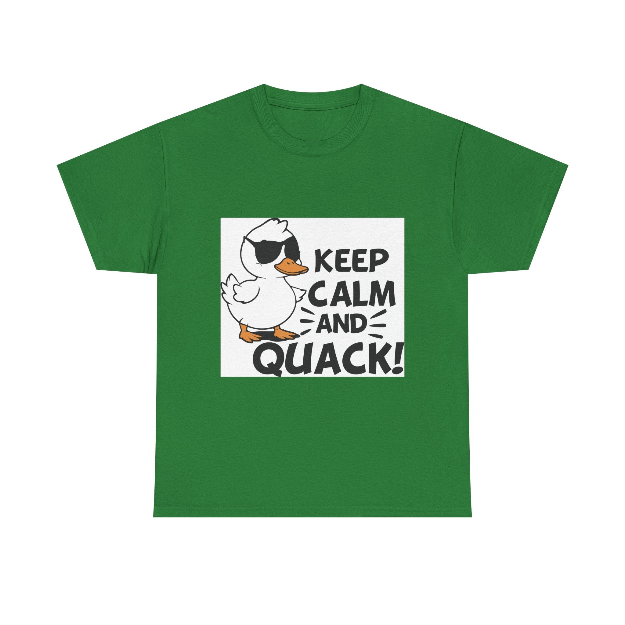 Funny Duck T-Shirt, Keep Calm and Quack Tee, Unisex Cotton Shirt, Gift for [...]