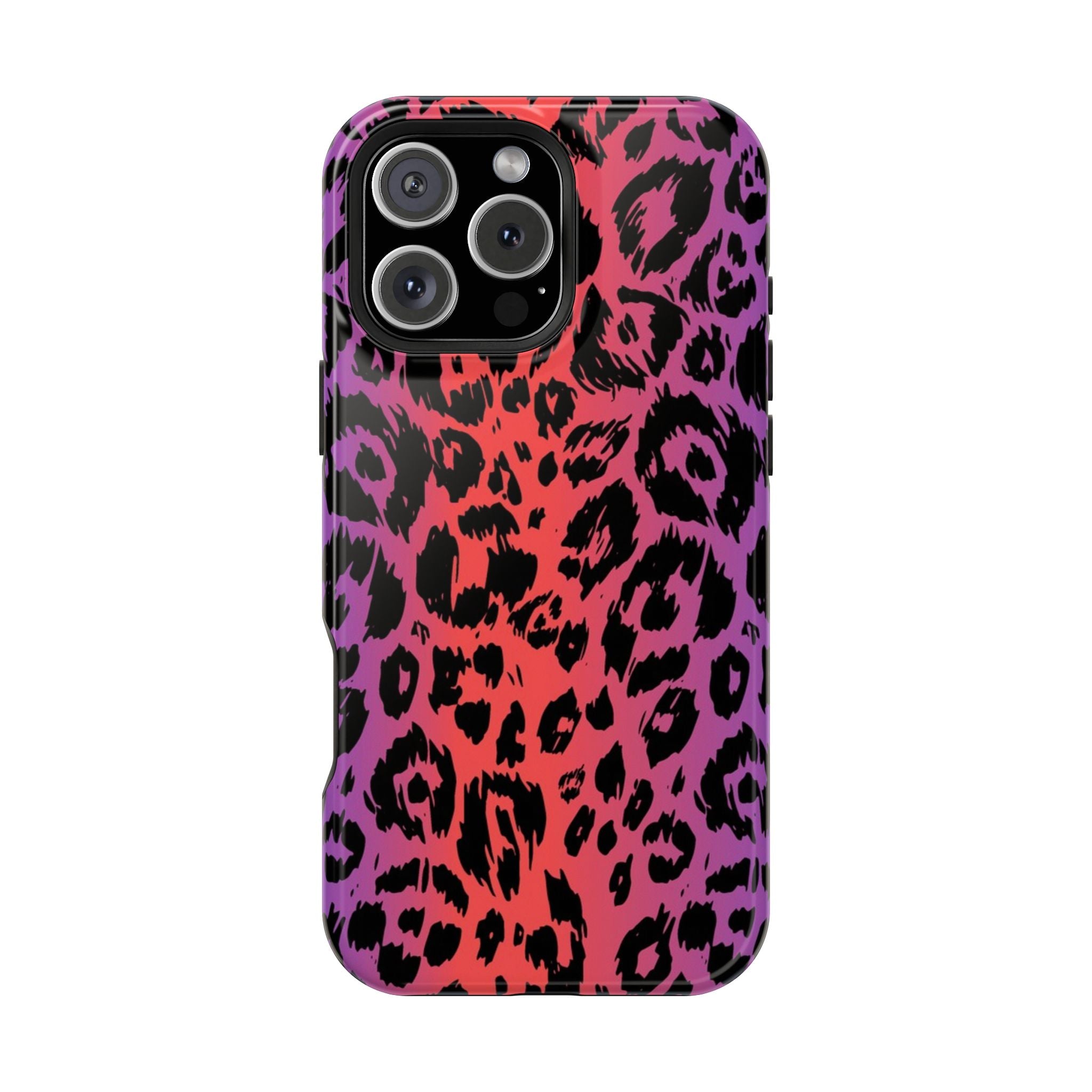 Colorful Leopard Print Phone Case, Impact Protection, Animal Print, Trendy [...]