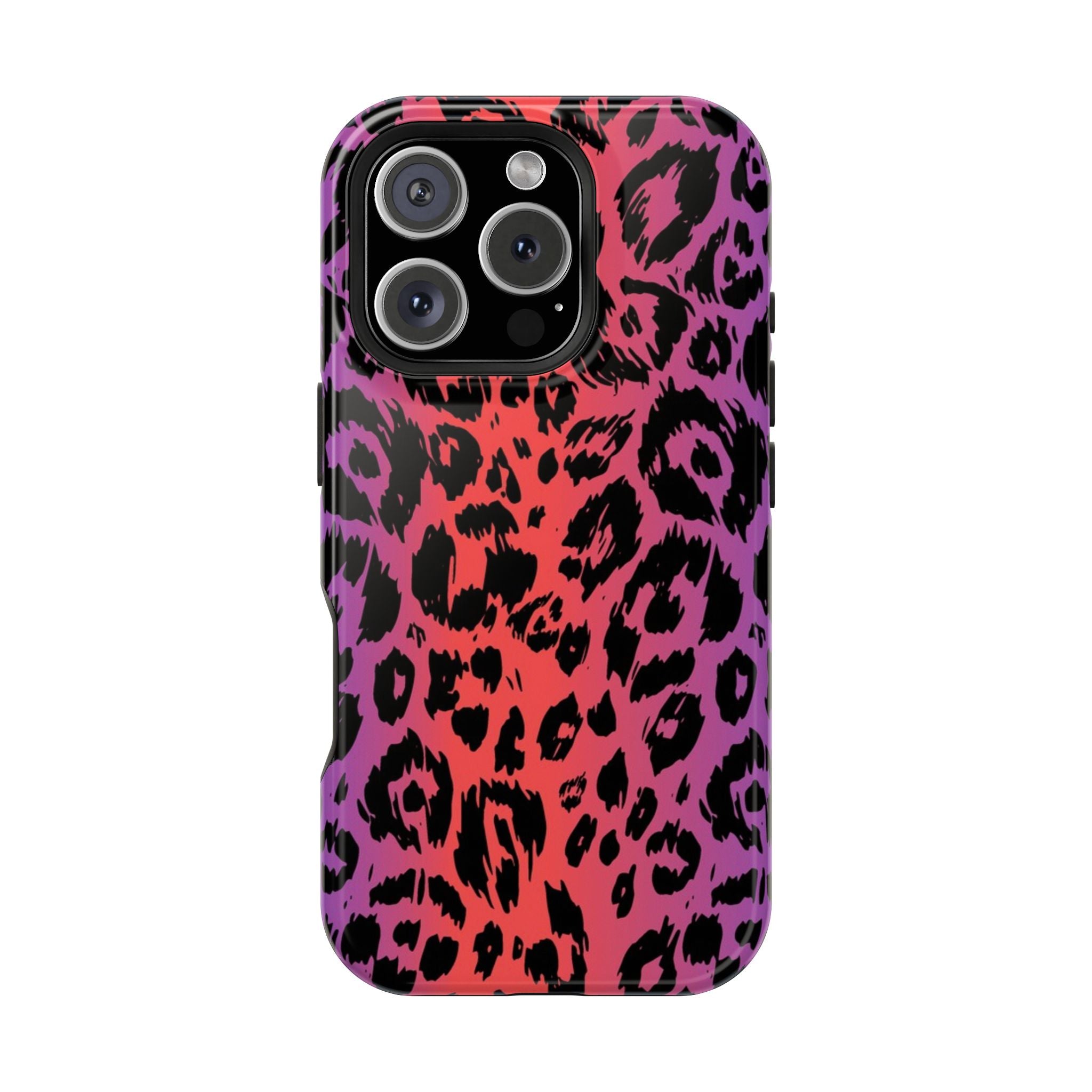 Colorful Leopard Print Phone Case, Impact Protection, Animal Print, Trendy [...]