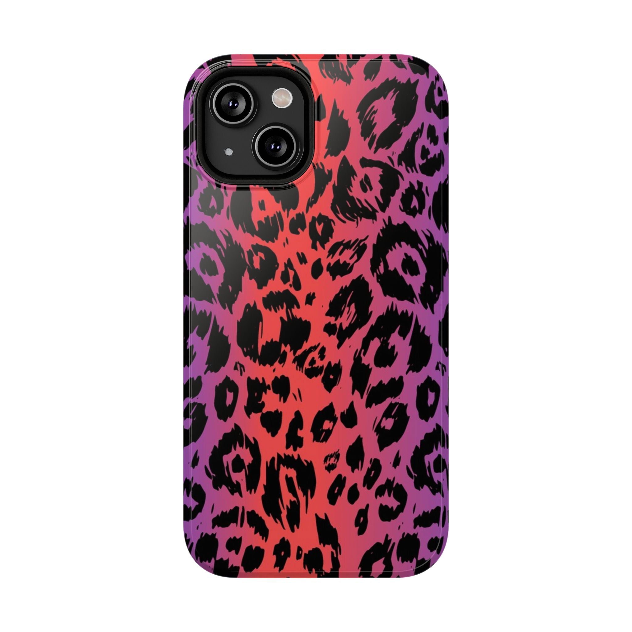 Colorful Leopard Print Phone Case, Impact Protection, Animal Print, Trendy [...]