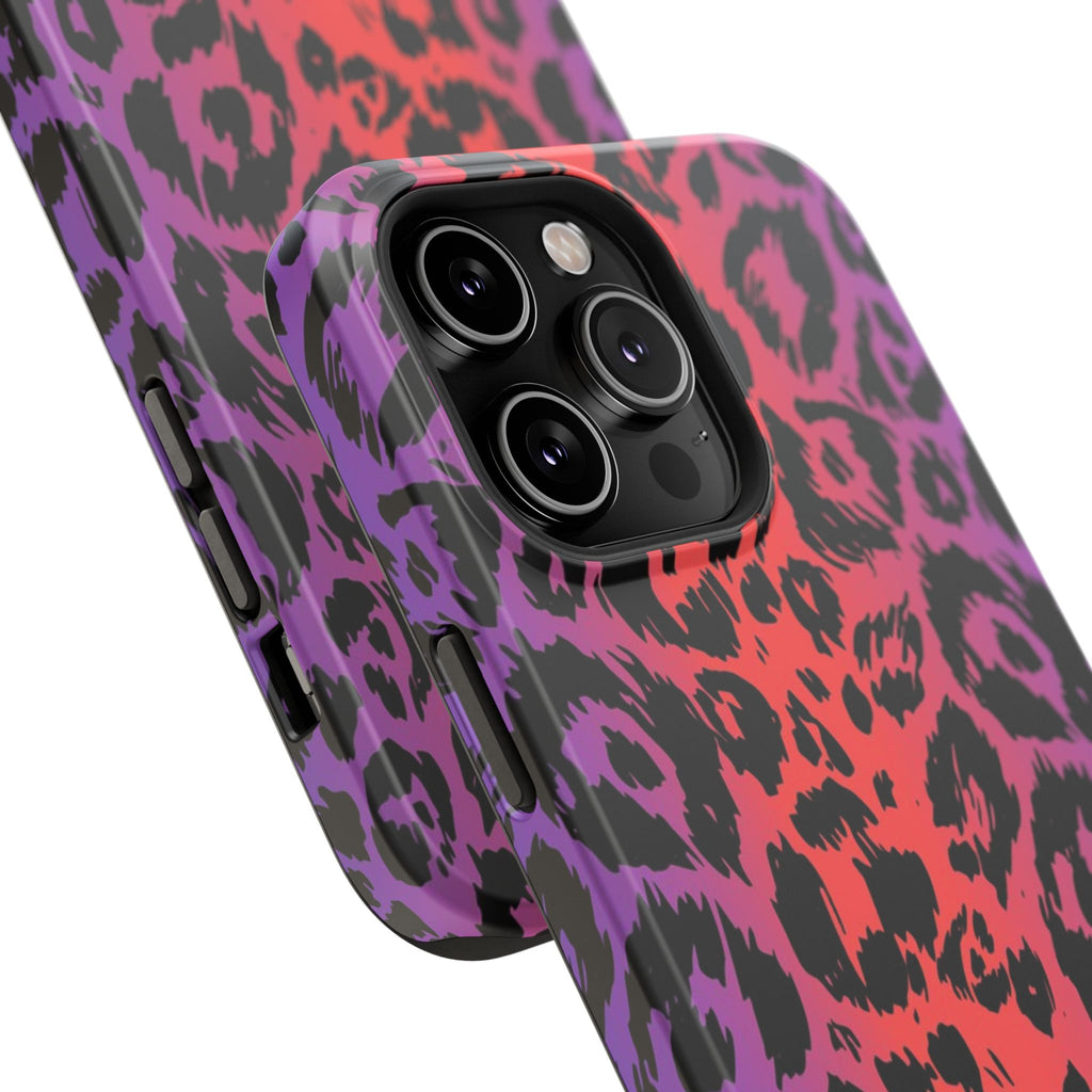 Colorful Leopard Print Phone Case, Impact Protection, Animal Print, Trendy [...]