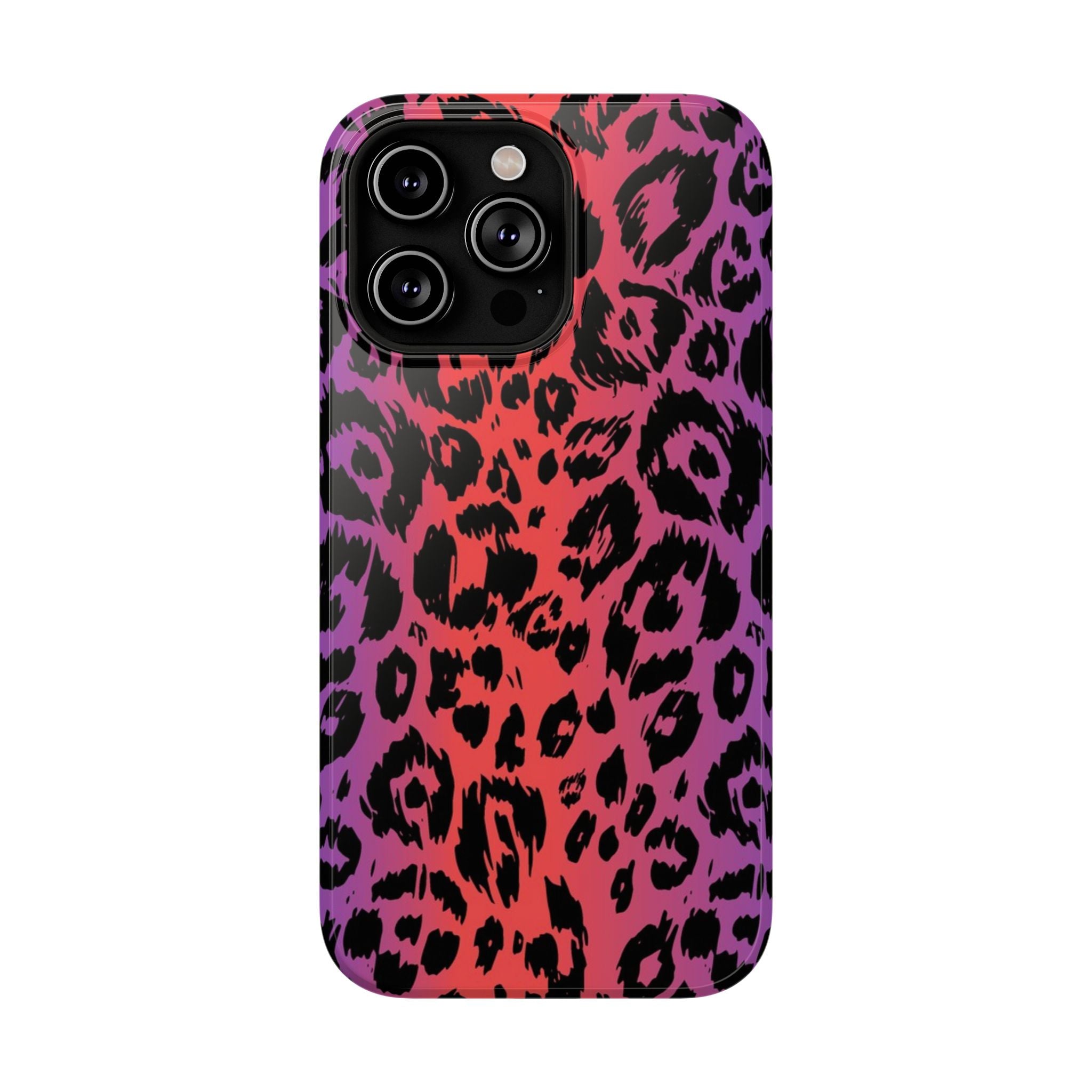 Colorful Leopard Print Phone Case, Impact Protection, Animal Print, Trendy [...]