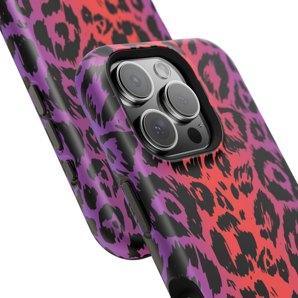 Colorful Leopard Print Phone Case, Impact Protection, Animal Print, Trendy [...]