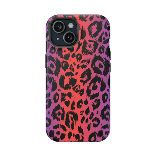 Colorful Leopard Print Phone Case, Impact Protection, Animal Print, Trendy [...]