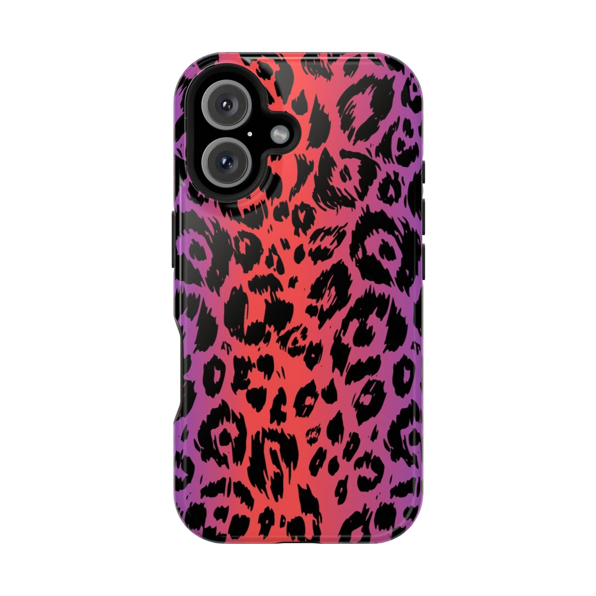 Colorful Leopard Print Phone Case, Impact Protection, Animal Print, Trendy [...]