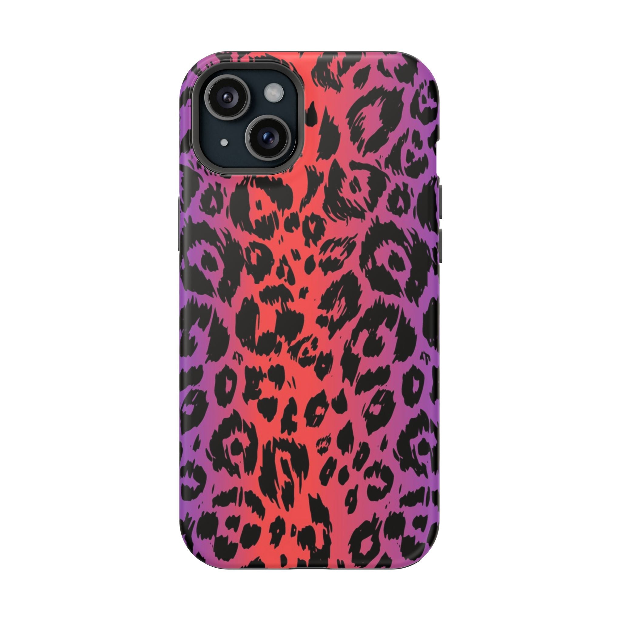 Colorful Leopard Print Phone Case, Impact Protection, Animal Print, Trendy [...]