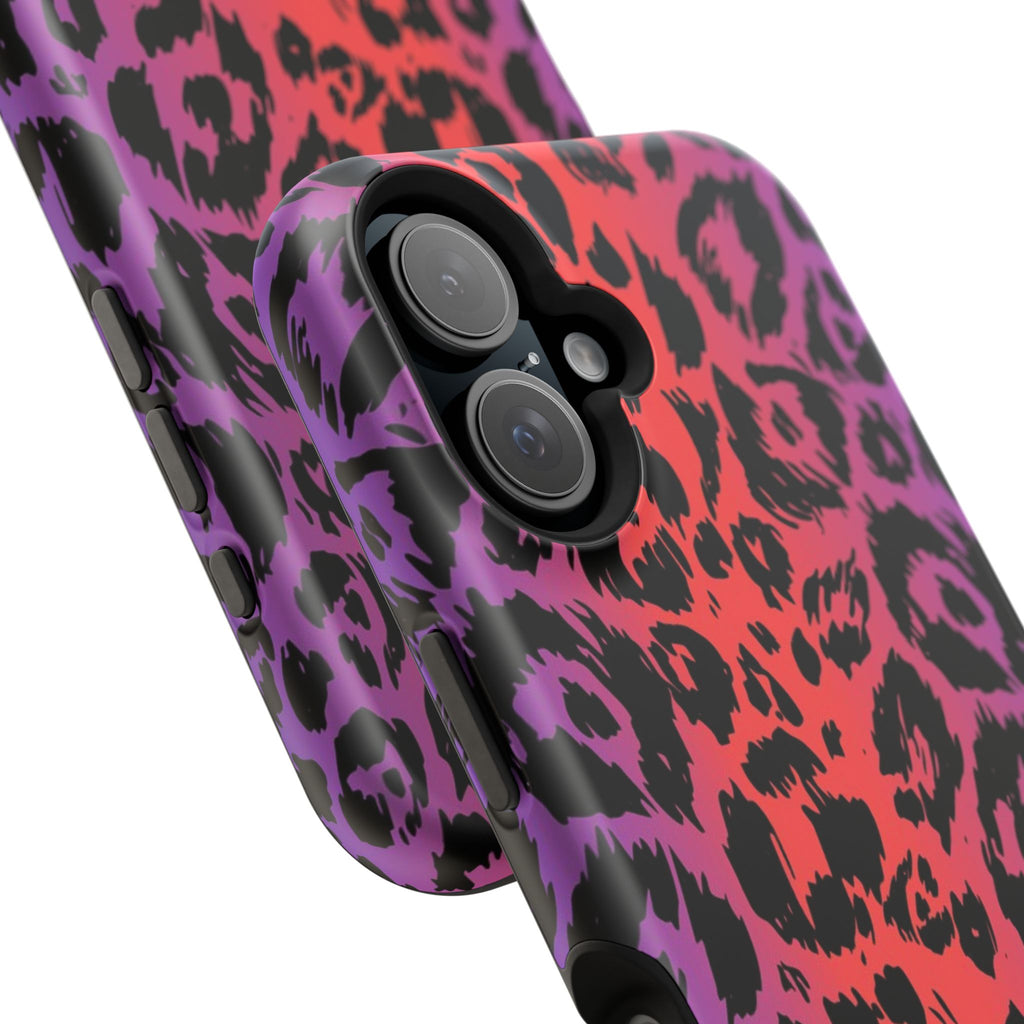 Colorful Leopard Print Phone Case, Impact Protection, Animal Print, Trendy [...]